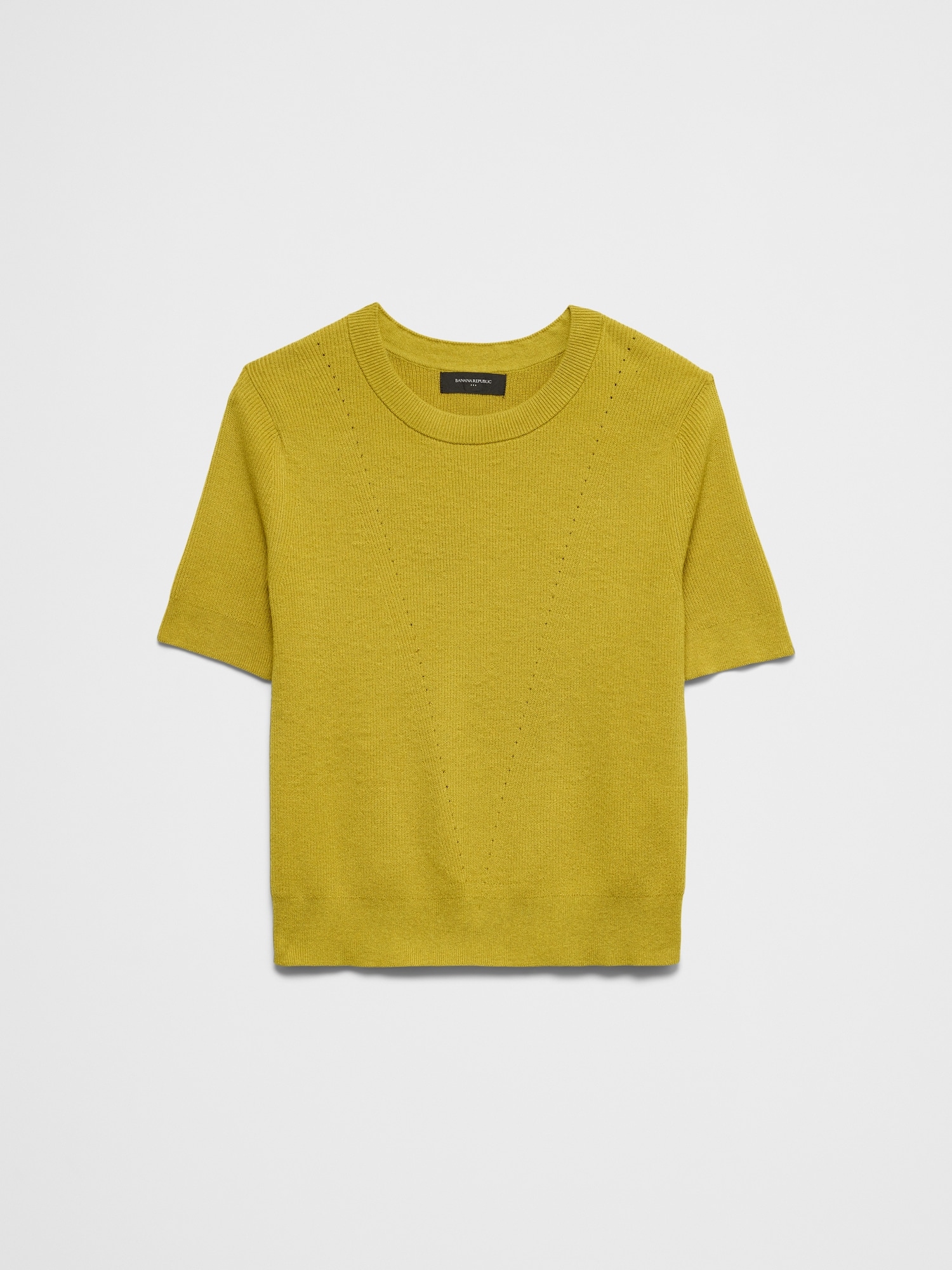 Image number 4 showing, Textured Sweater T-Shirt