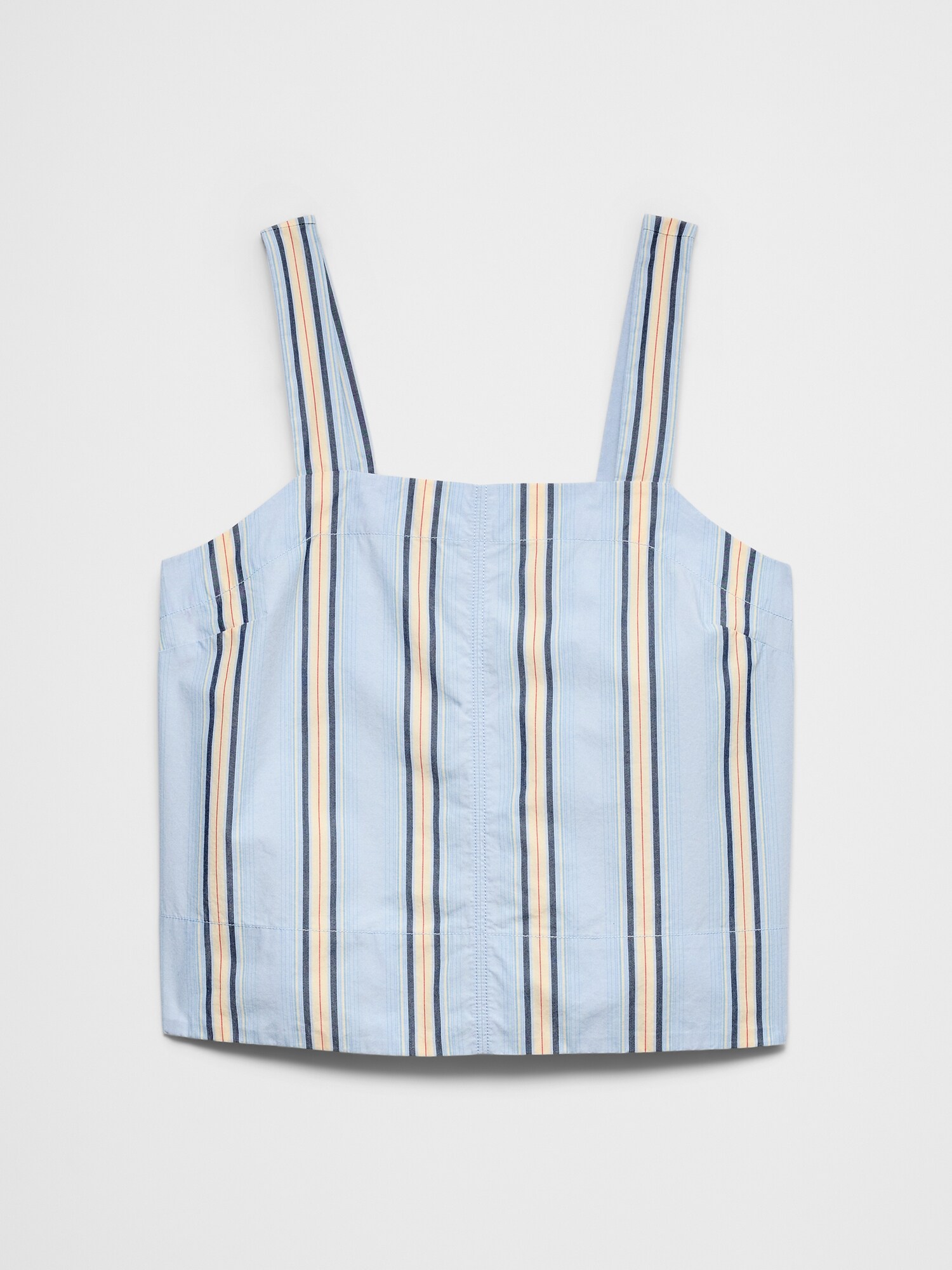 Image number 4 showing, Boxy Topstitch Tank