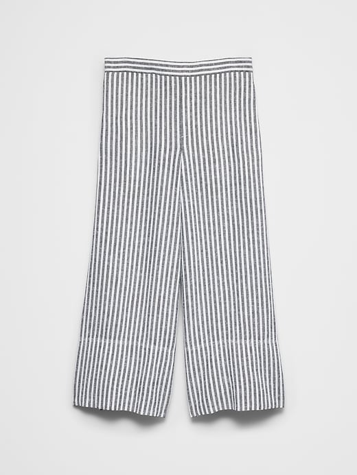 Anyday Wide-Leg High-Rise Linen-Blend Cropped Pant | Banana