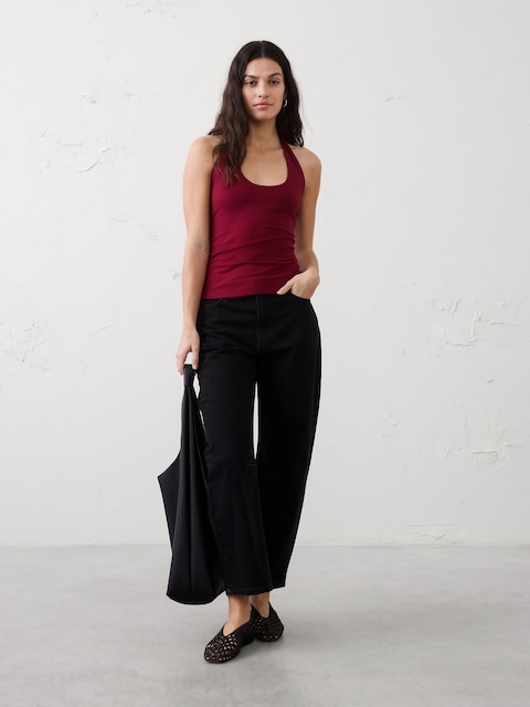 Soft Stretch Halter Top