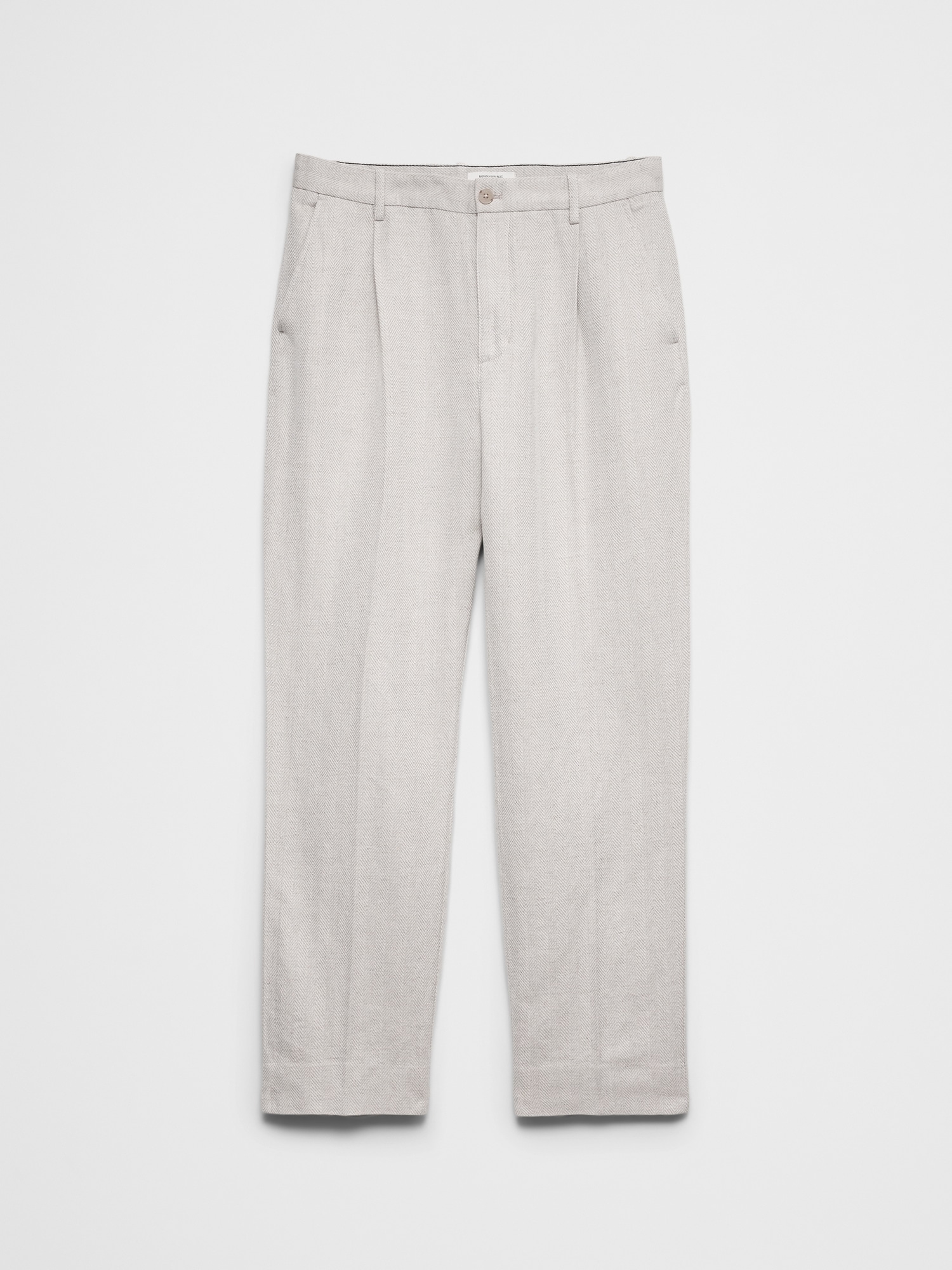 Image number 4 showing, Relaxed-Fit Wide-Leg Linen-Blend Pant
