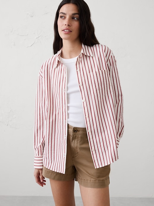バナナリパブリック Seersucker Shirt | Banana Republic Factory