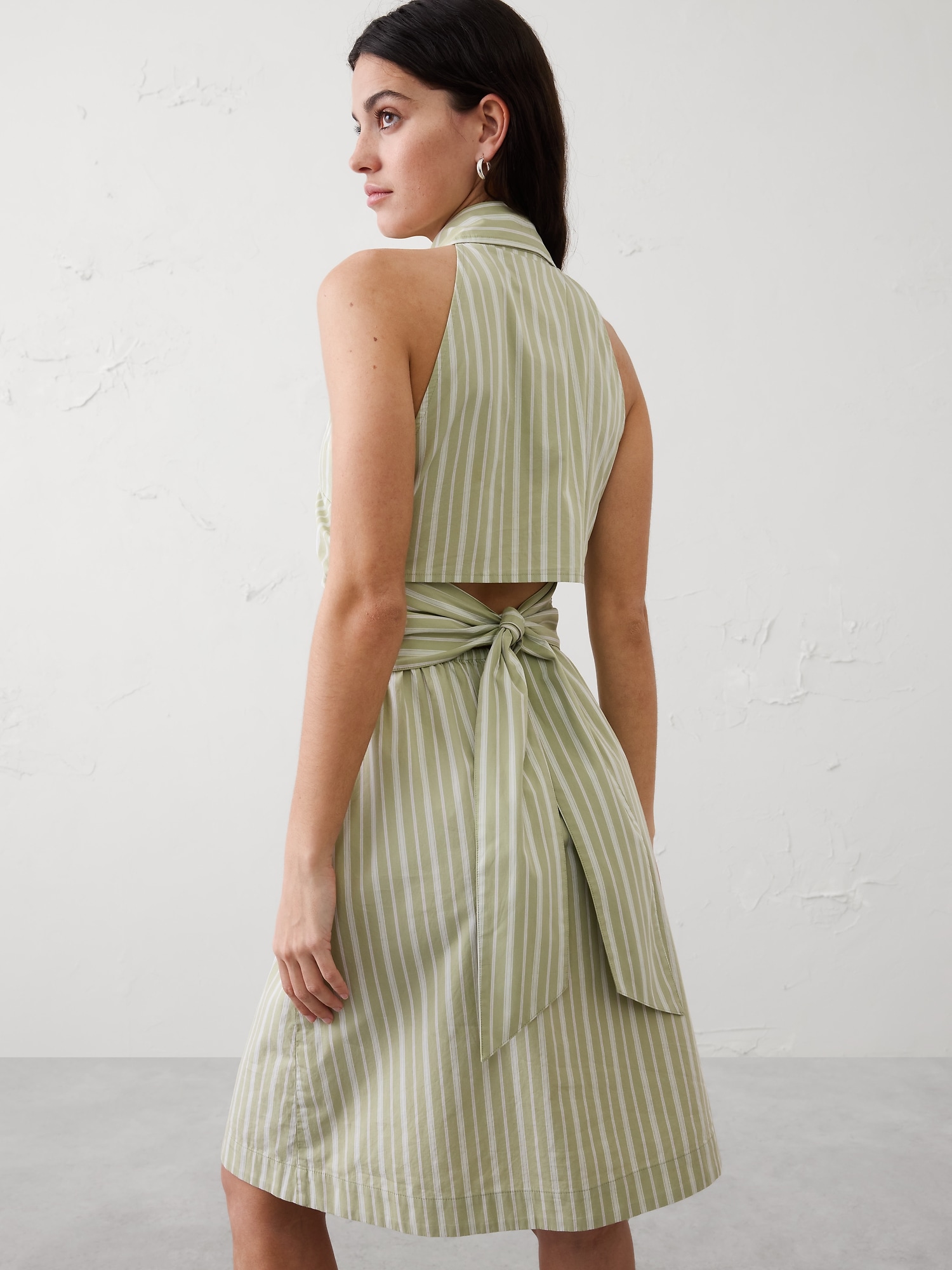 Image number 2 showing, Shirred-Waist Above-Knee Dress