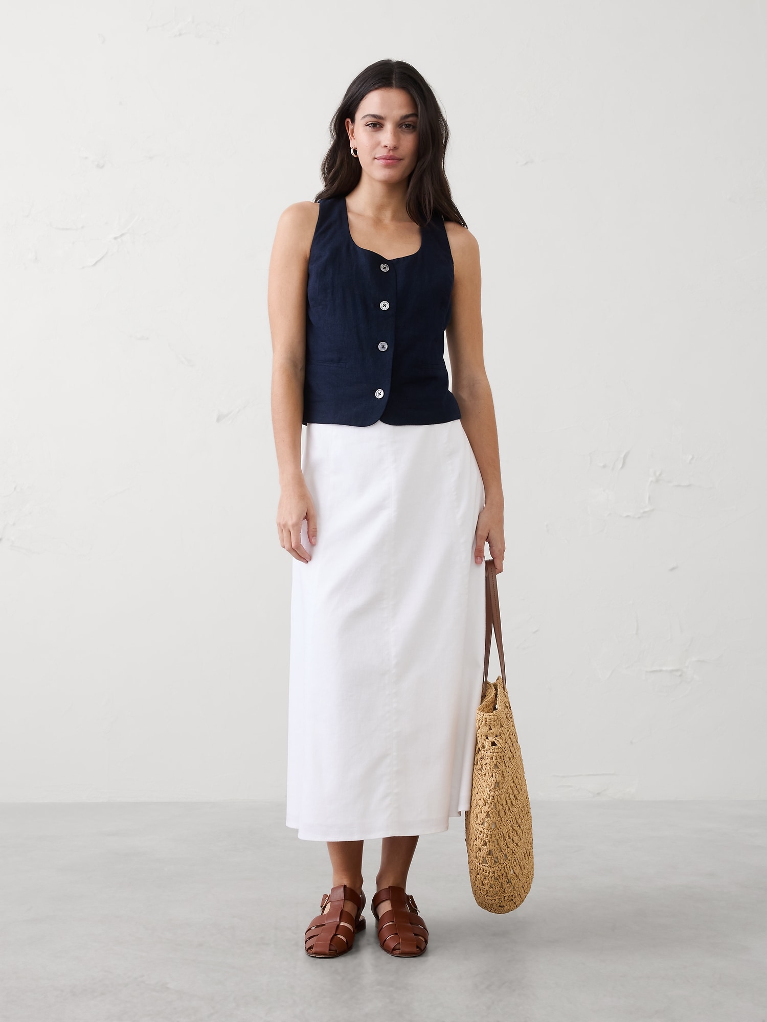 Image number 1 showing, Scoop-Neck Vest