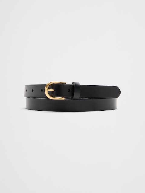 Skinny Leather Trouser Belt
