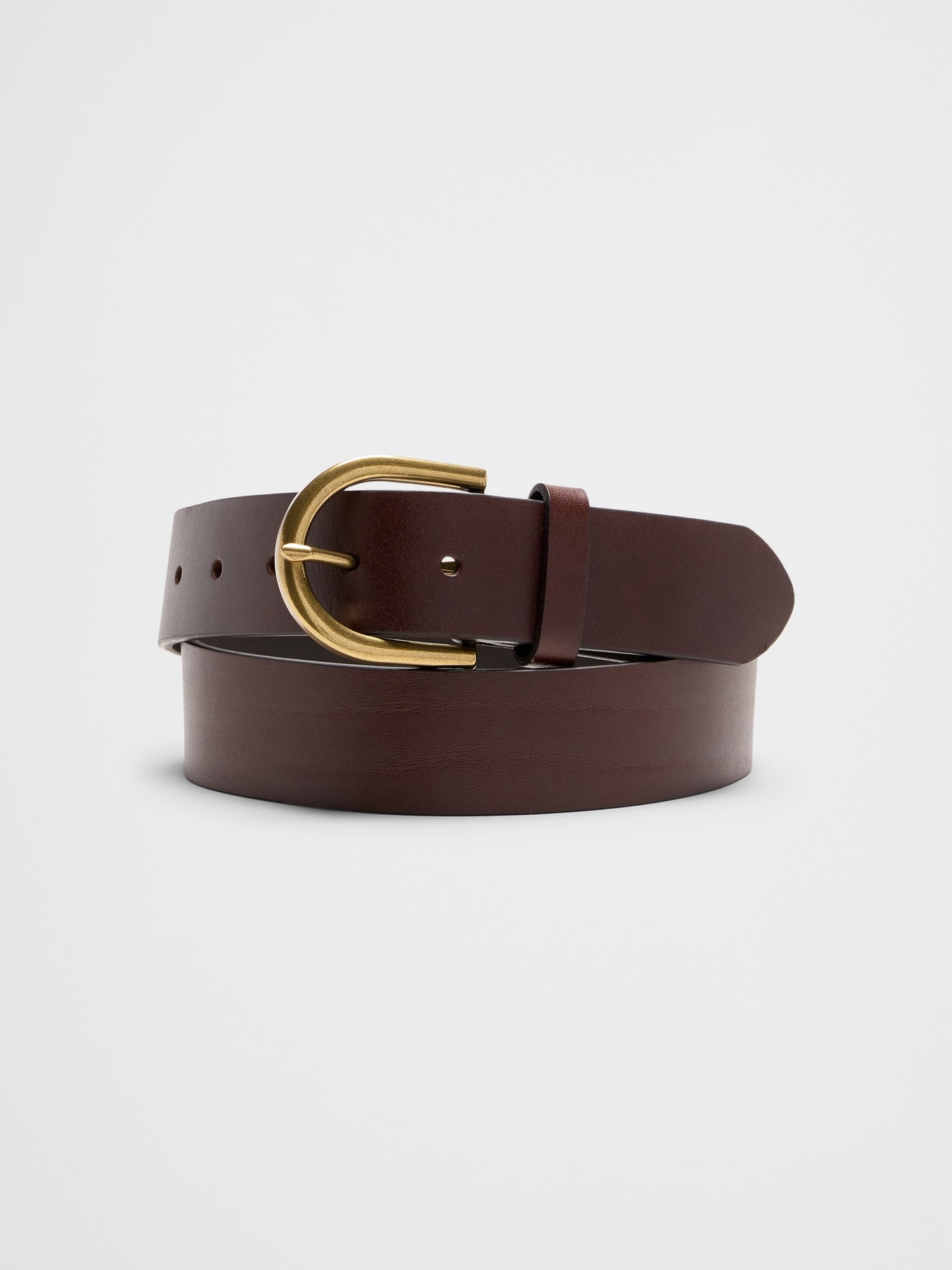 Image number 1 showing, Leather Trouser Belt