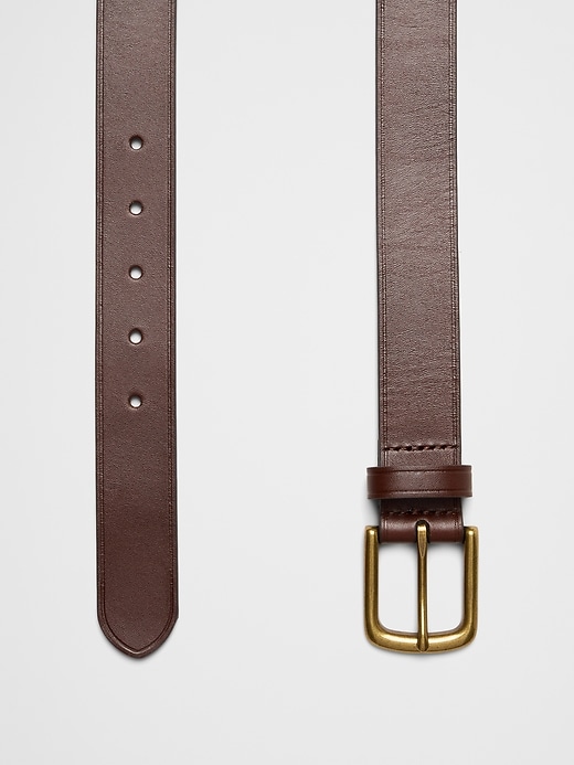 Classic Leather Chino Belt | Banana Republic Factory display picture 1