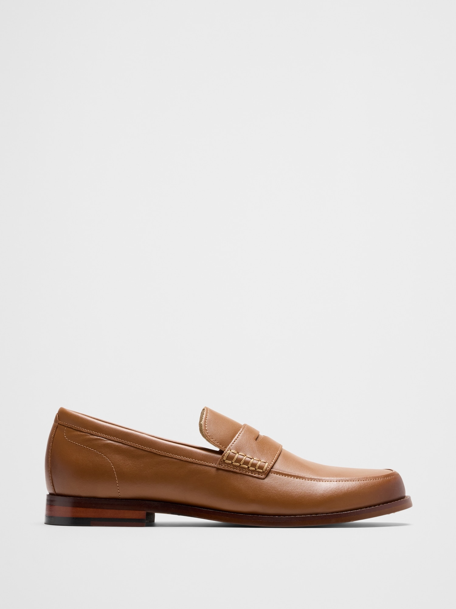 Image number 1 showing, Leather Penny Loafer