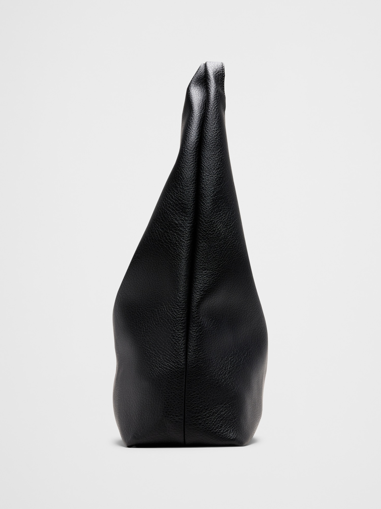 Image number 3 showing, Vegan Leather Slouchy Tote