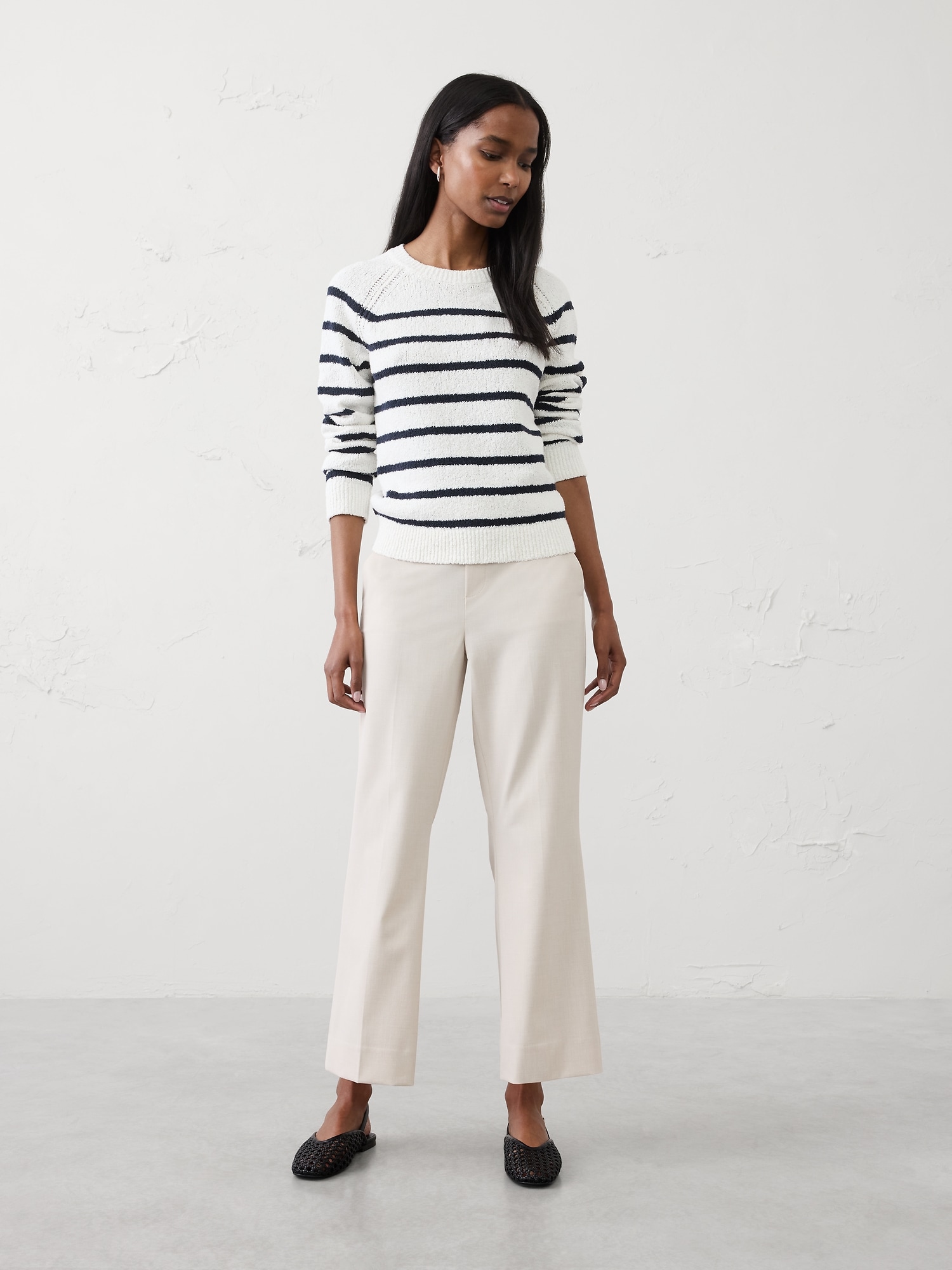 Image number 1 showing, Hayden Sculpted Bootcut High-Rise Stretch Cropped Pant