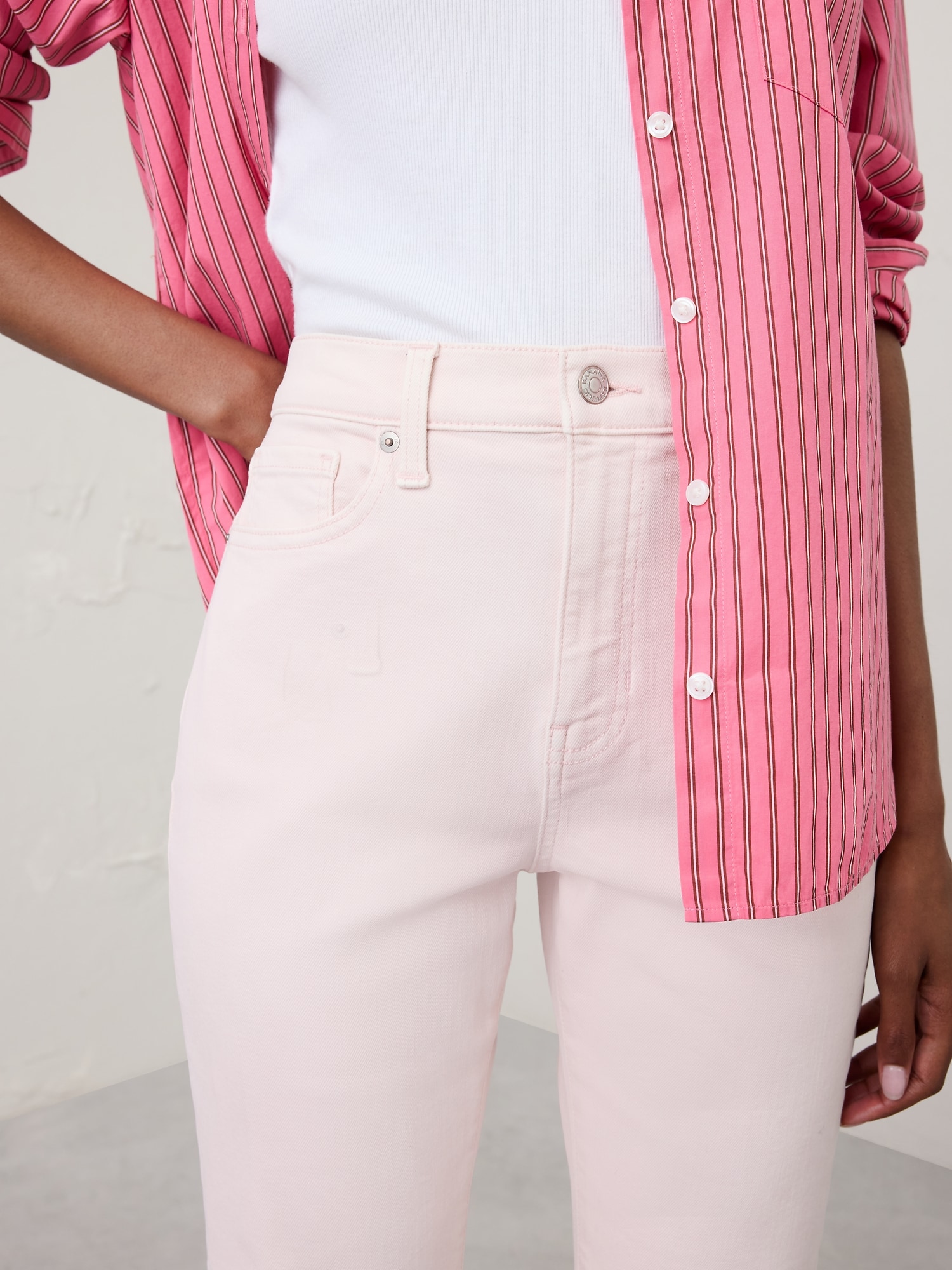 Image number 3 showing, Bootcut High-Rise Cropped Jean