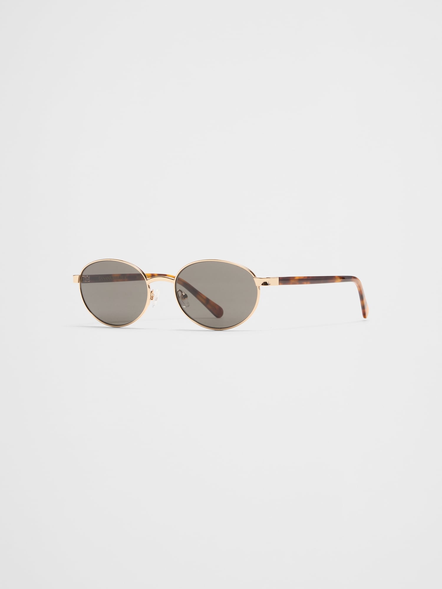 Image number 1 showing, Oval Metal Sunglasses