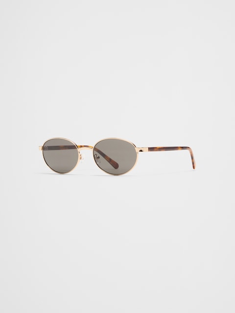 Oval Metal Sunglasses