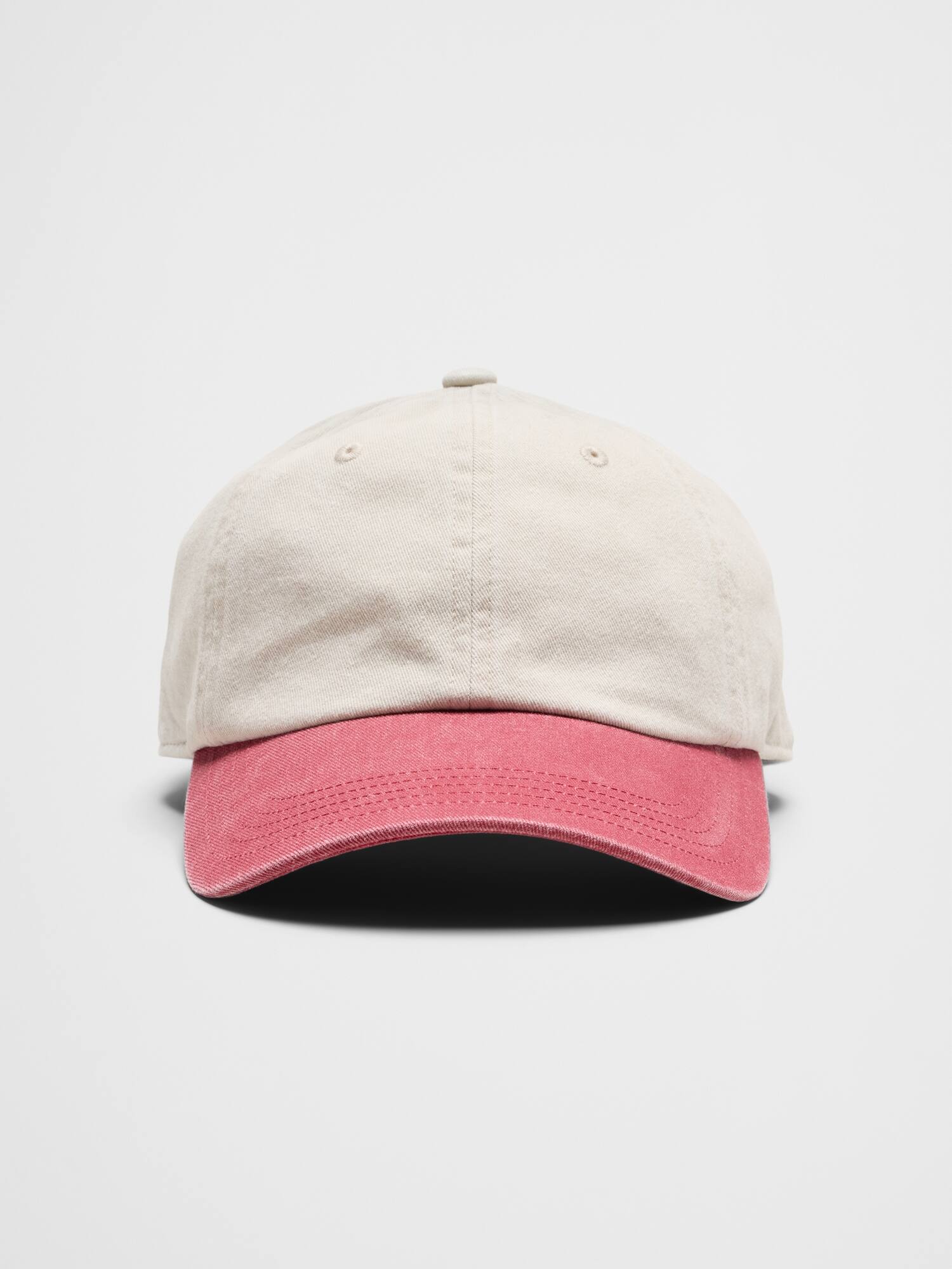 Color Block Cotton Baseball Cap