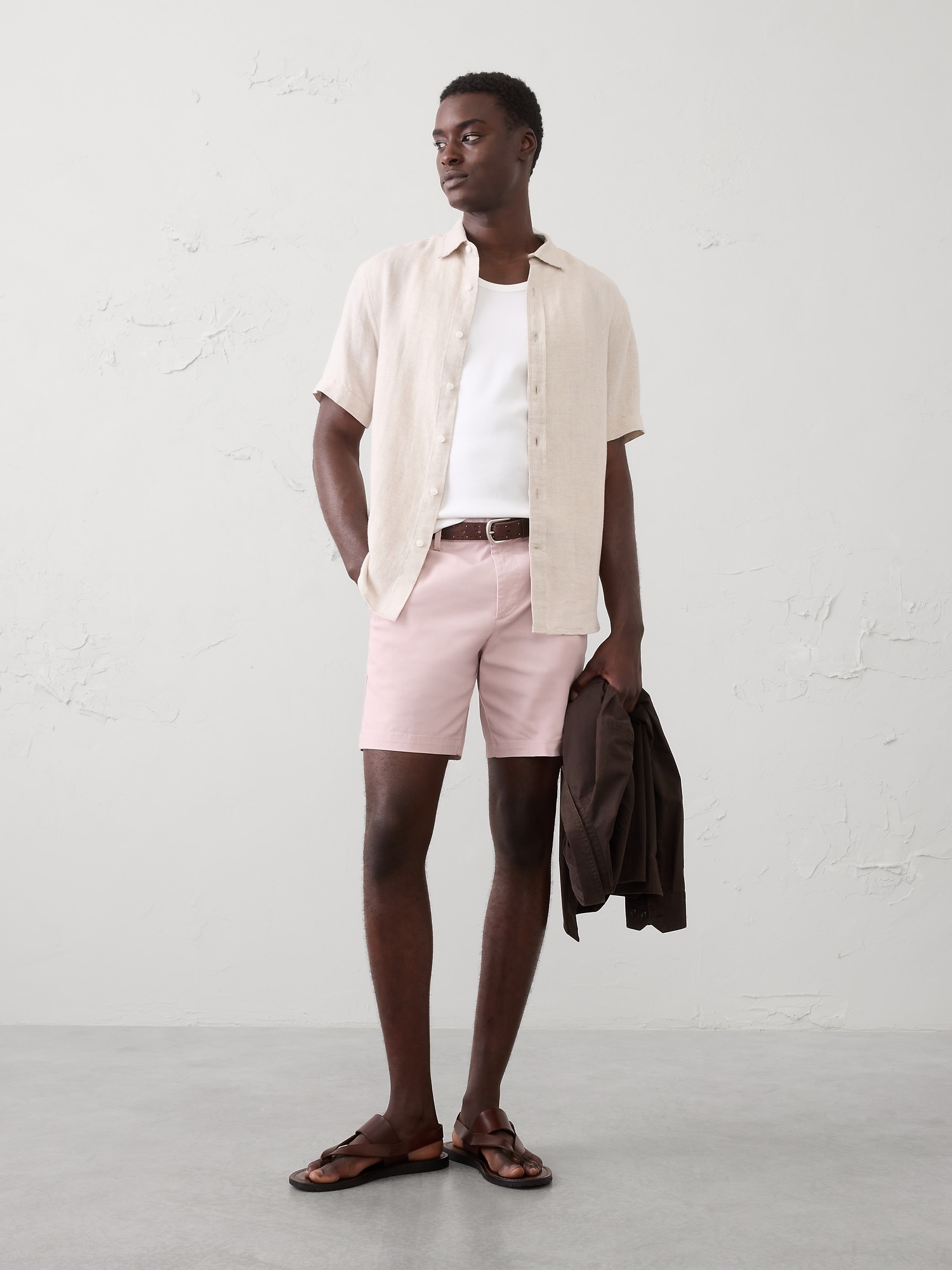 Image number 1 showing, Slim-Fit 7" Lived-In Short