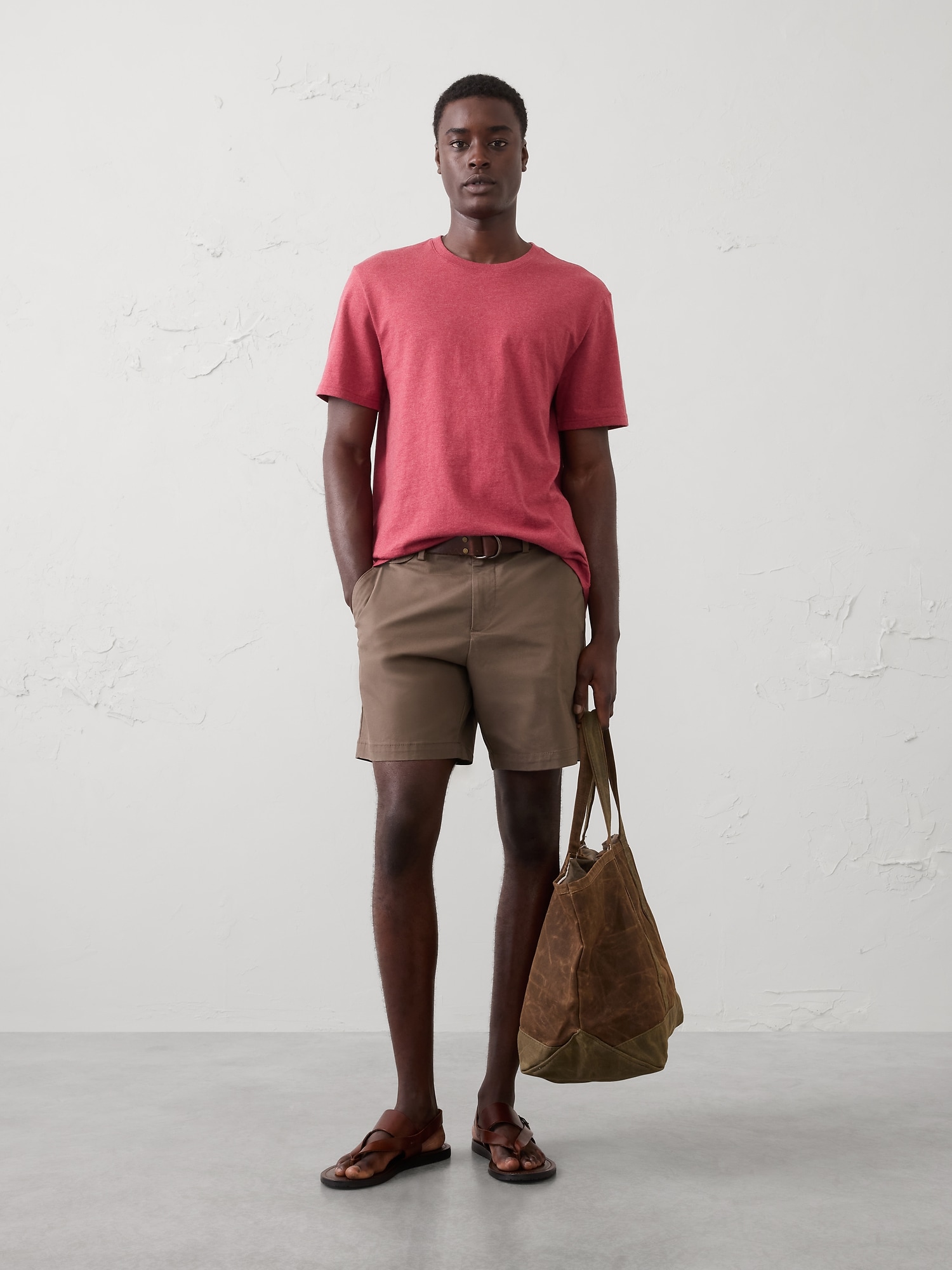 Image number 1 showing, Signature Midweight Cotton T-Shirt