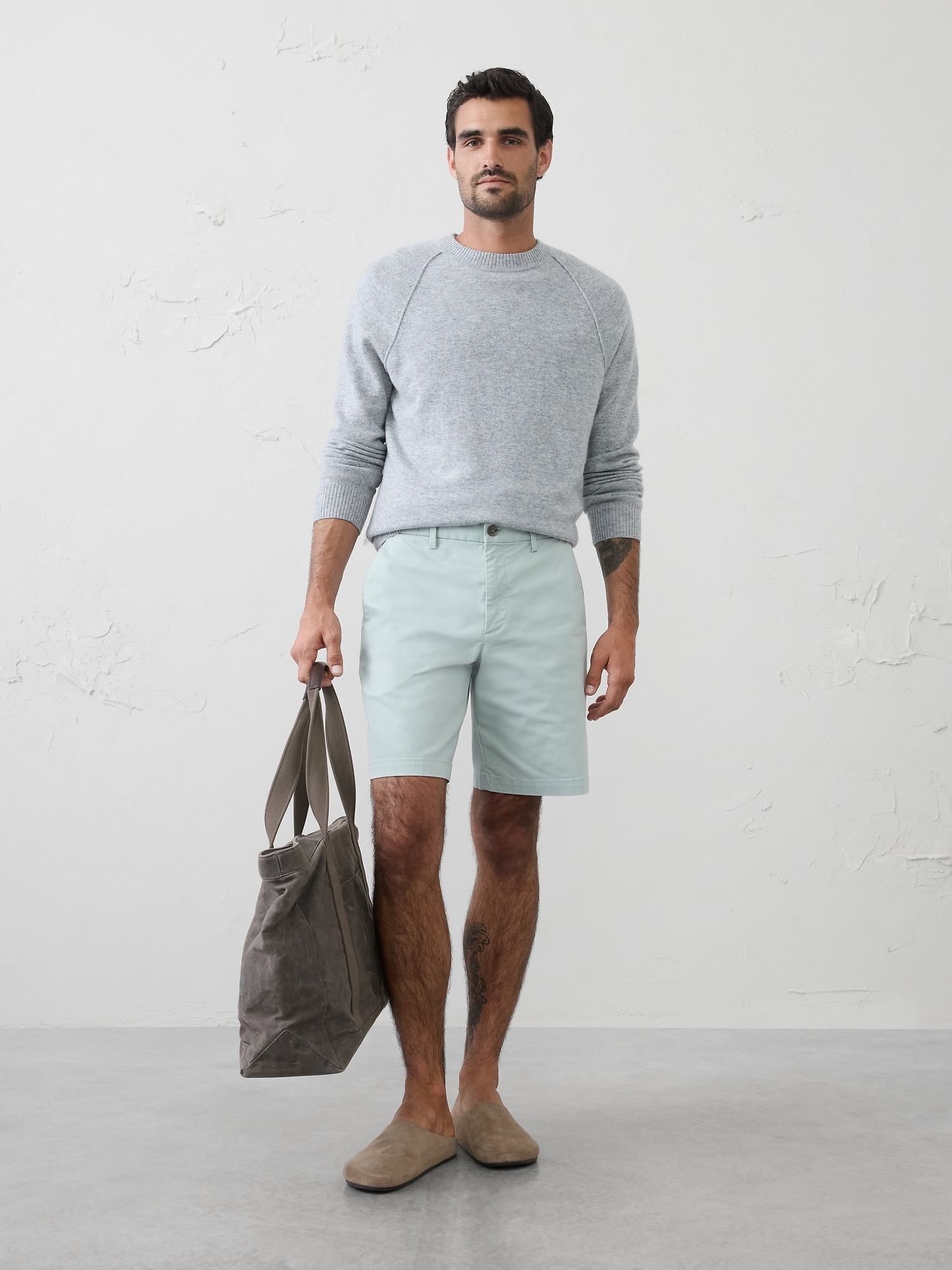 Image number 1 showing, Slim-Fit 9" Lived-In Short