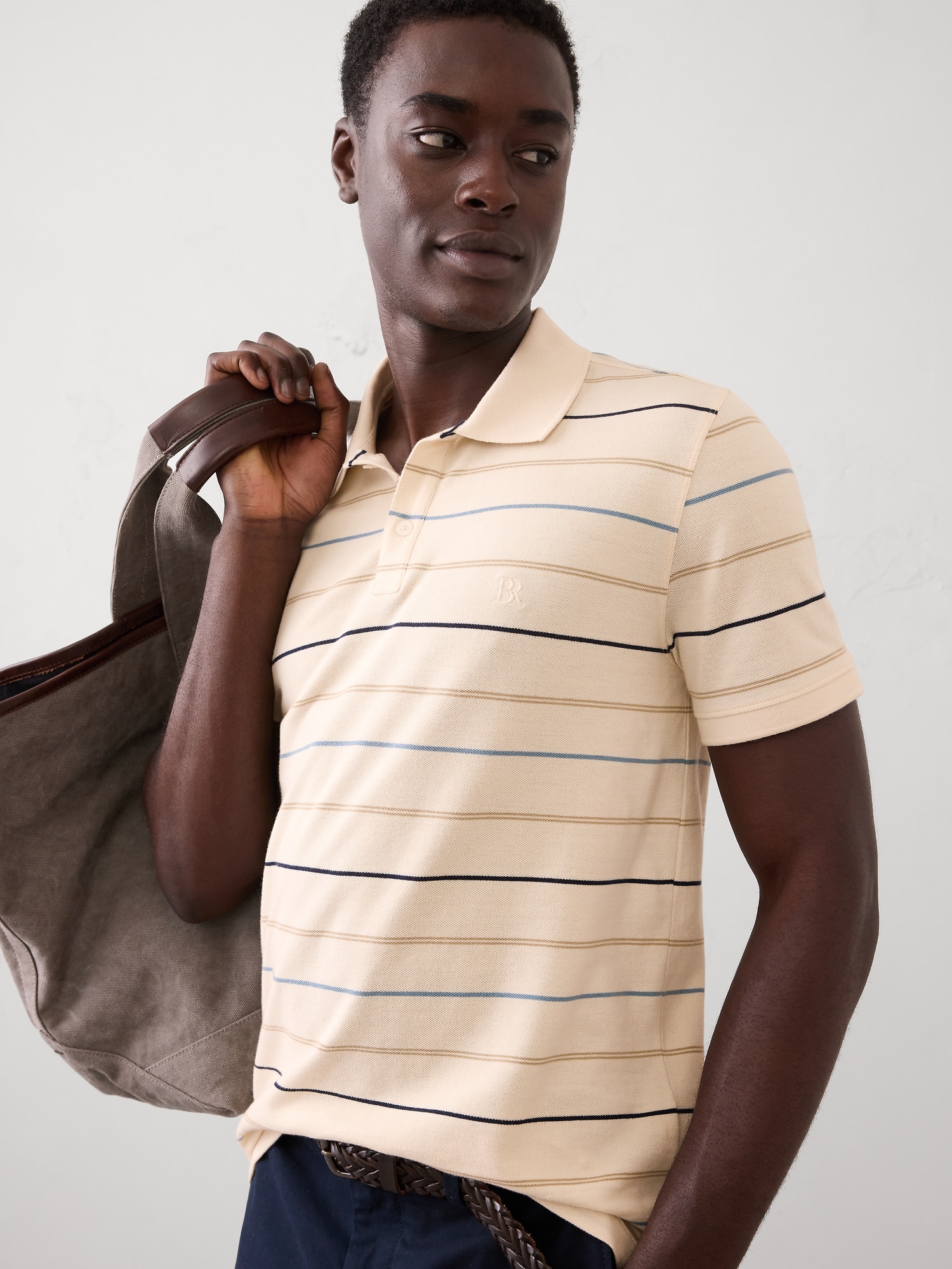 Image number 1 showing, Slim-Fit Pique Polo