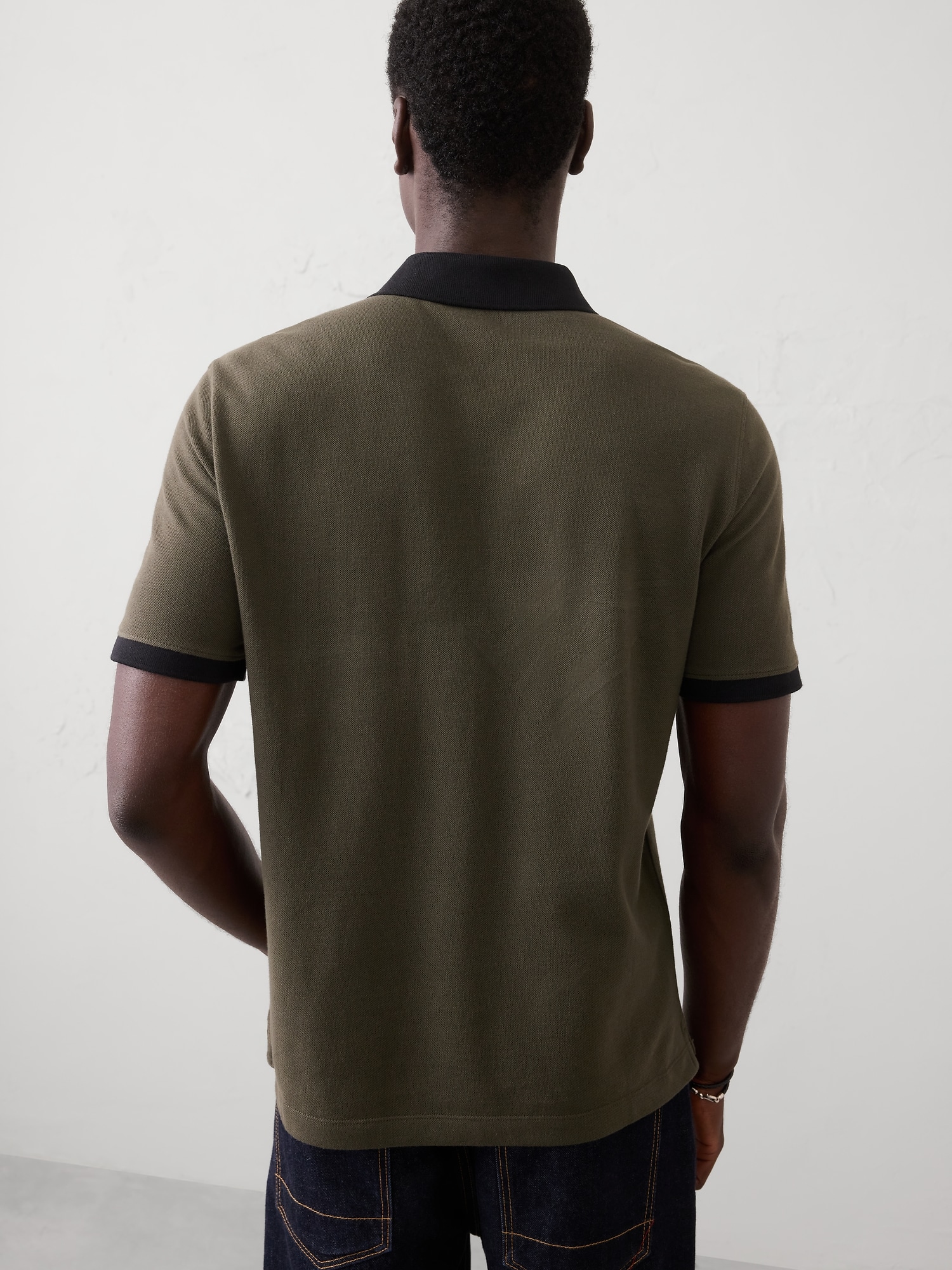 Image number 2 showing, Slim-Fit Monogram Pique Polo