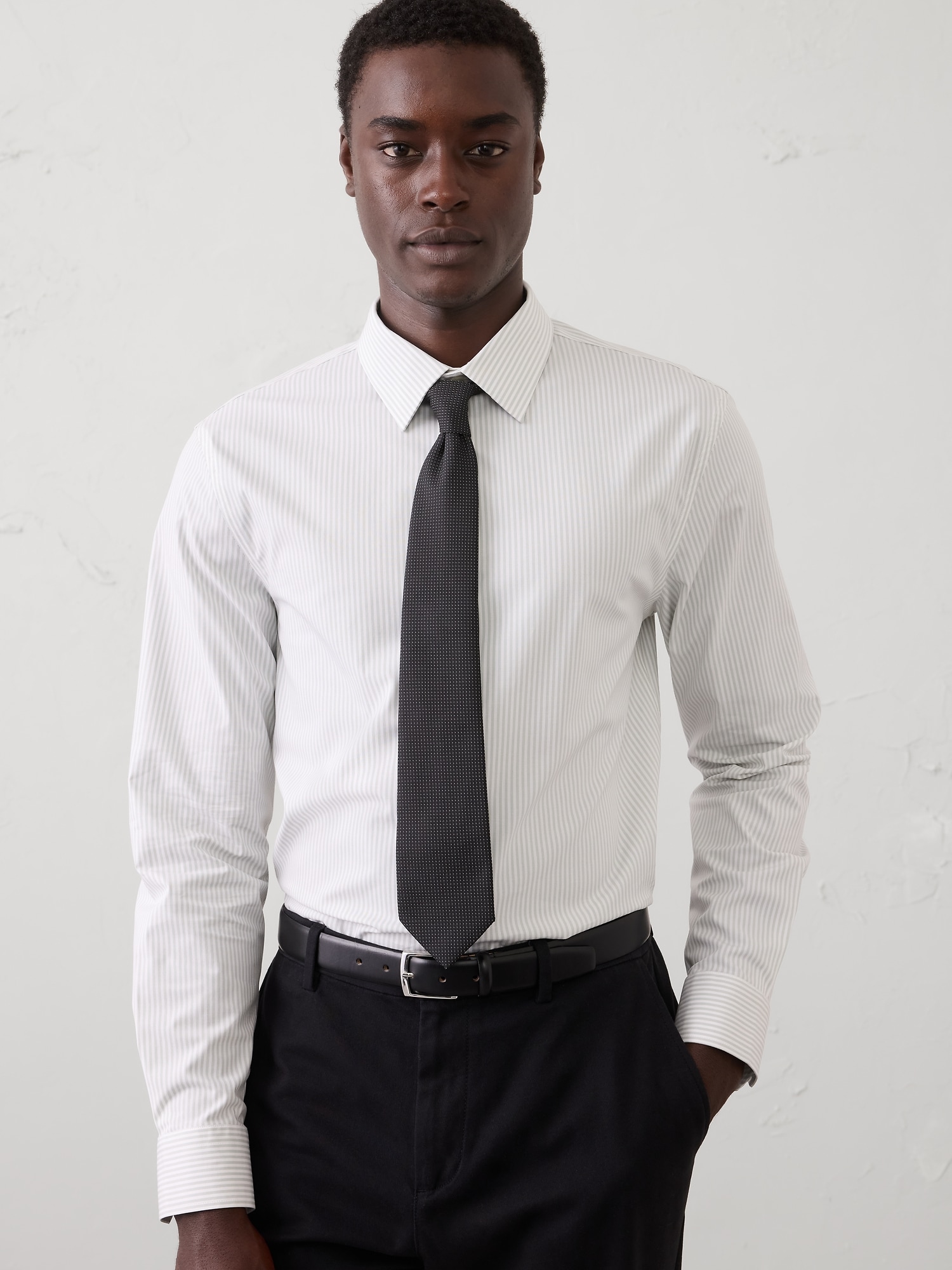 Image number 1 showing, Slim-Fit Dress Shirt