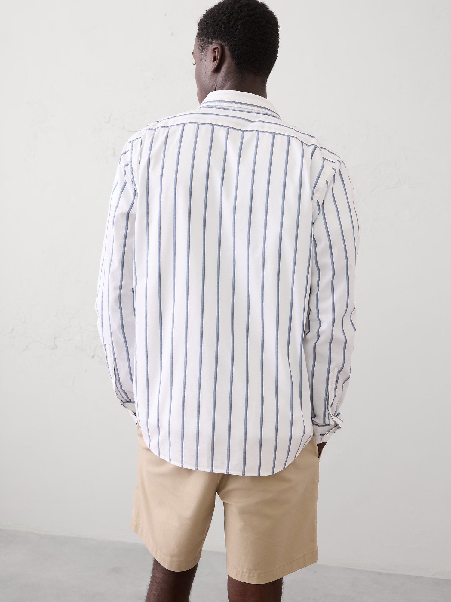 Image number 2 showing, Slim-Fit Softwash Cotton Shirt