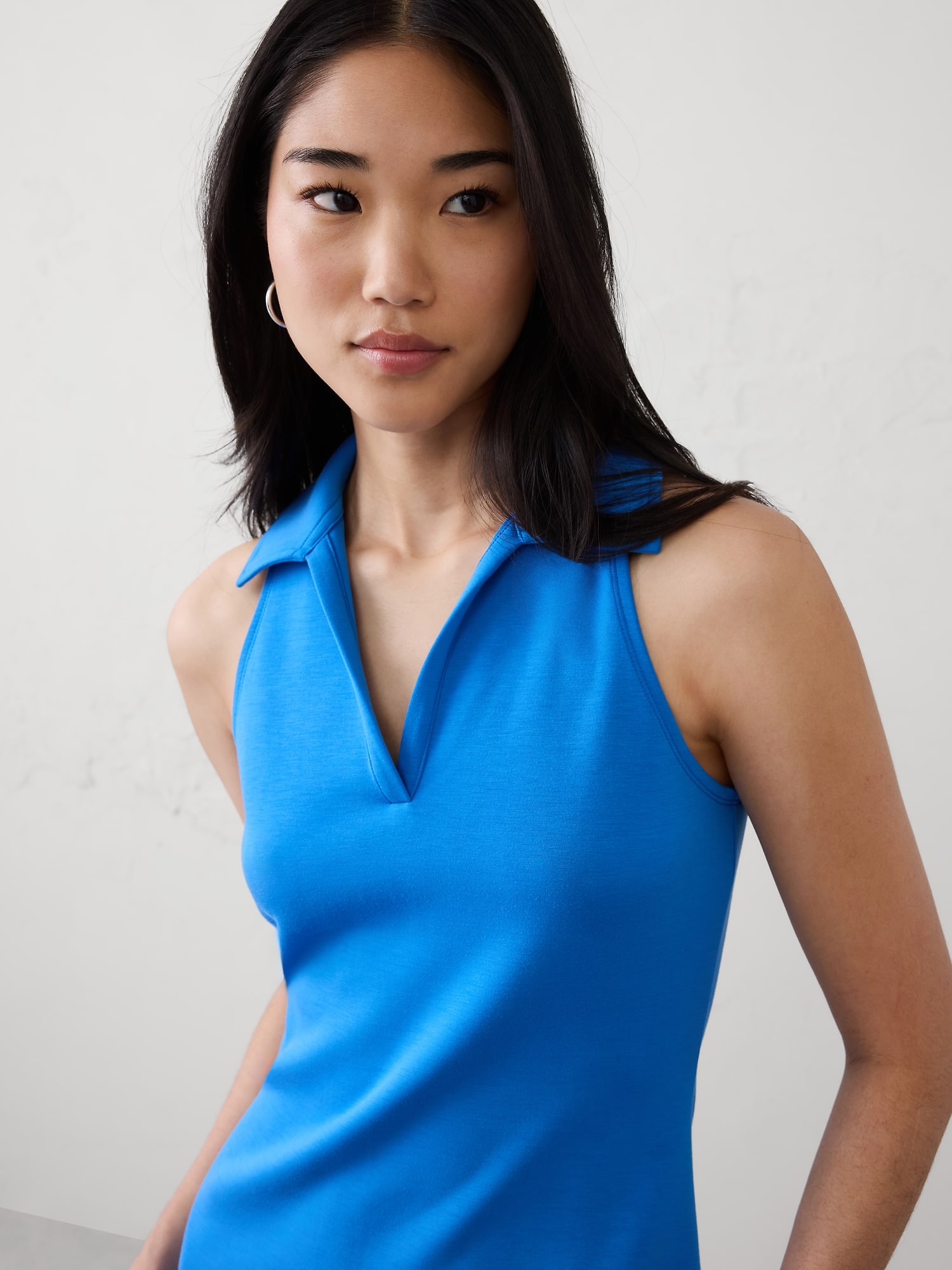 Image number 3 showing, Soft Touch Halter Midi Dress