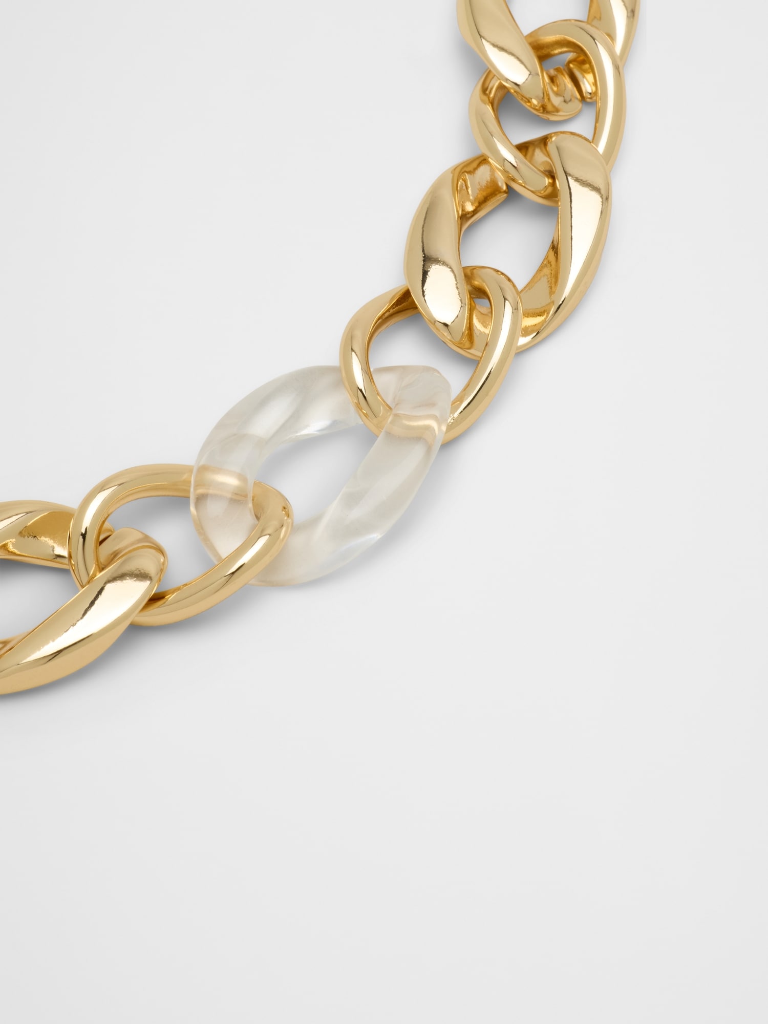 Image number 2 showing, Clear Resin Link Bracelet