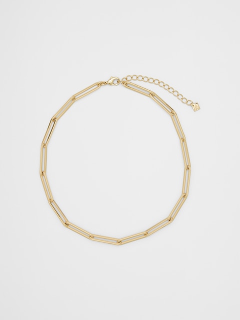 Paperclip Chain Necklace