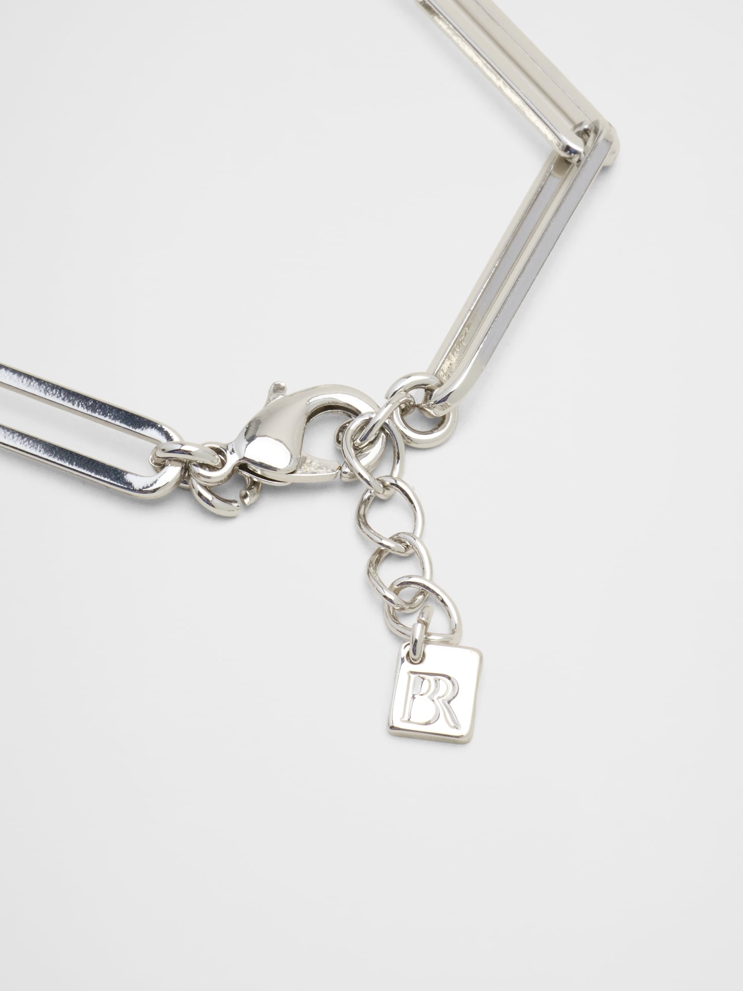 Image number 3 showing, Paperclip Chain Bracelet