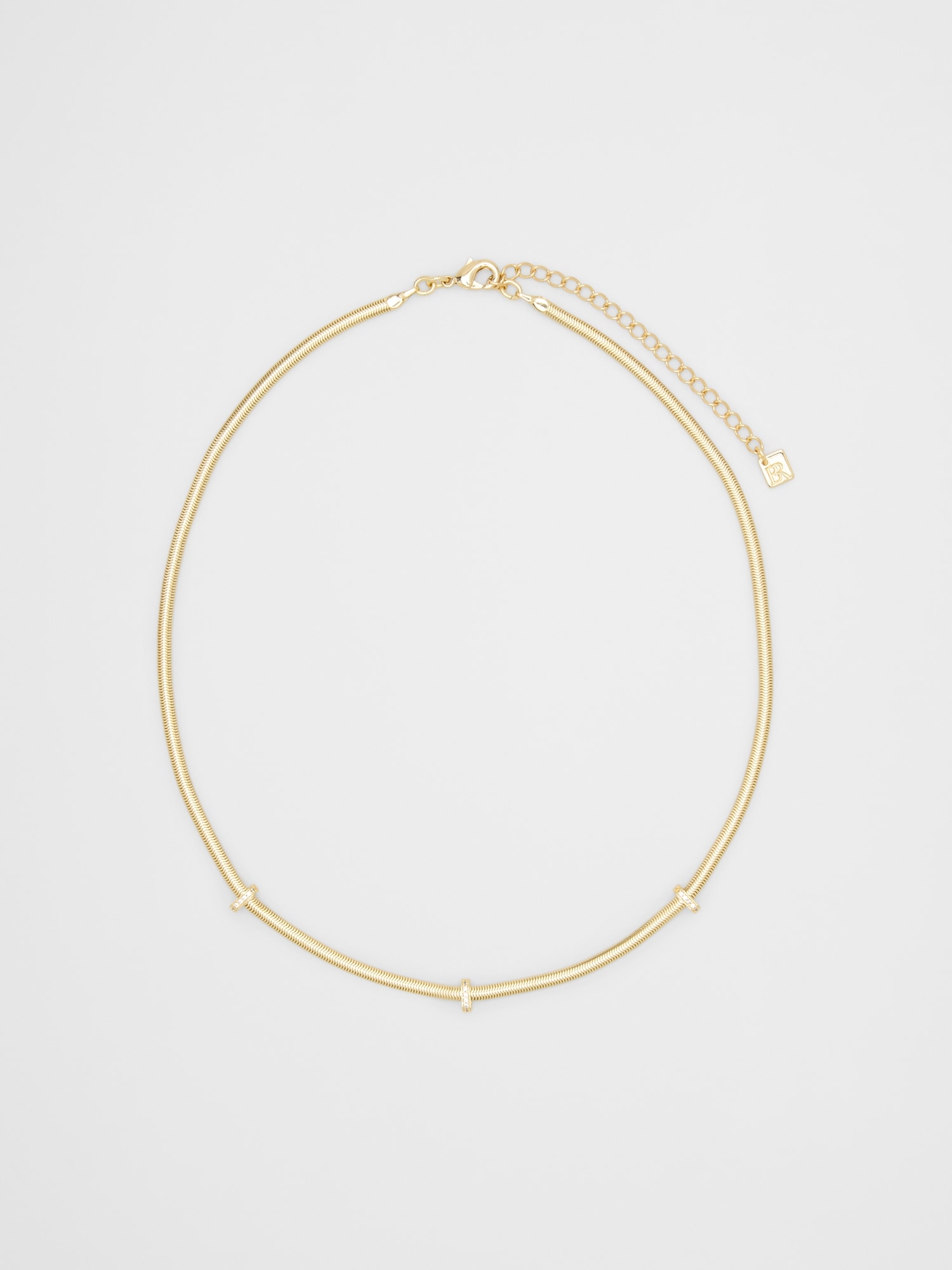 Image number 1 showing, Cubic Zirconia Herringbone Necklace