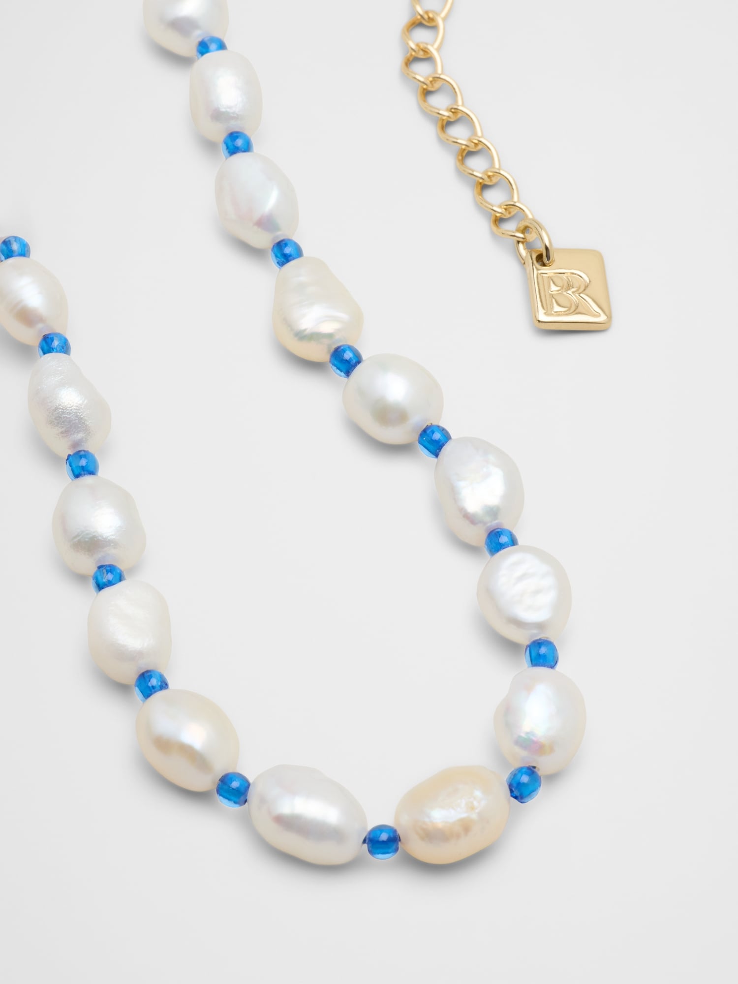 Image number 3 showing, Pearl Colored Station Necklace
