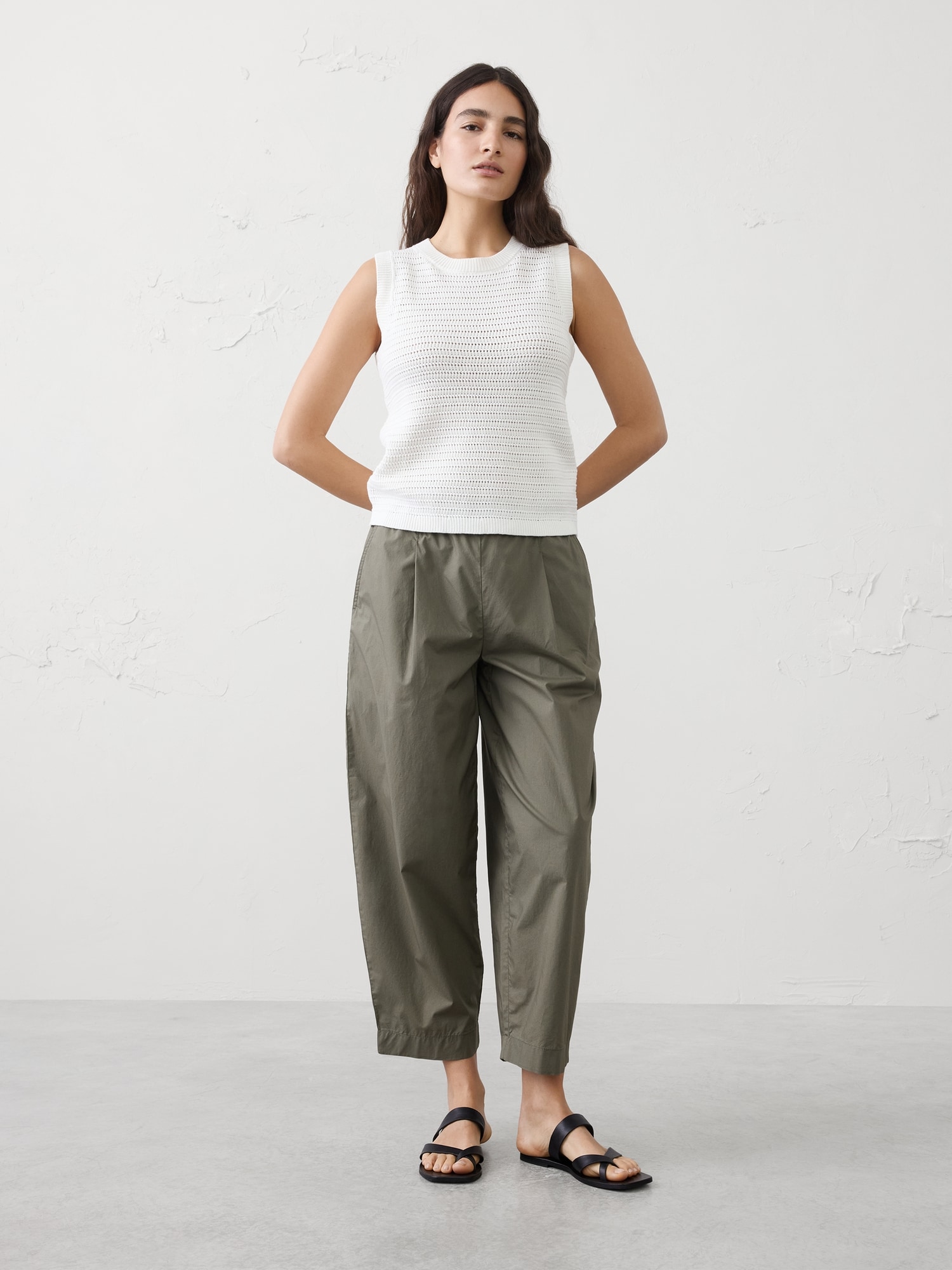 Image number 1 showing, Textured Sweater Shell