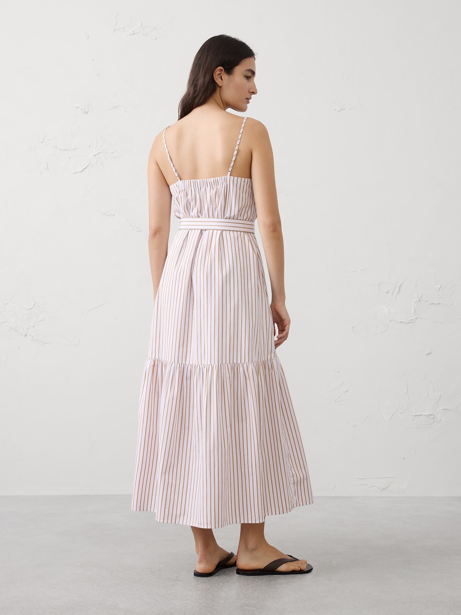 Image number 2 showing, Strappy Tiered Maxi Dress