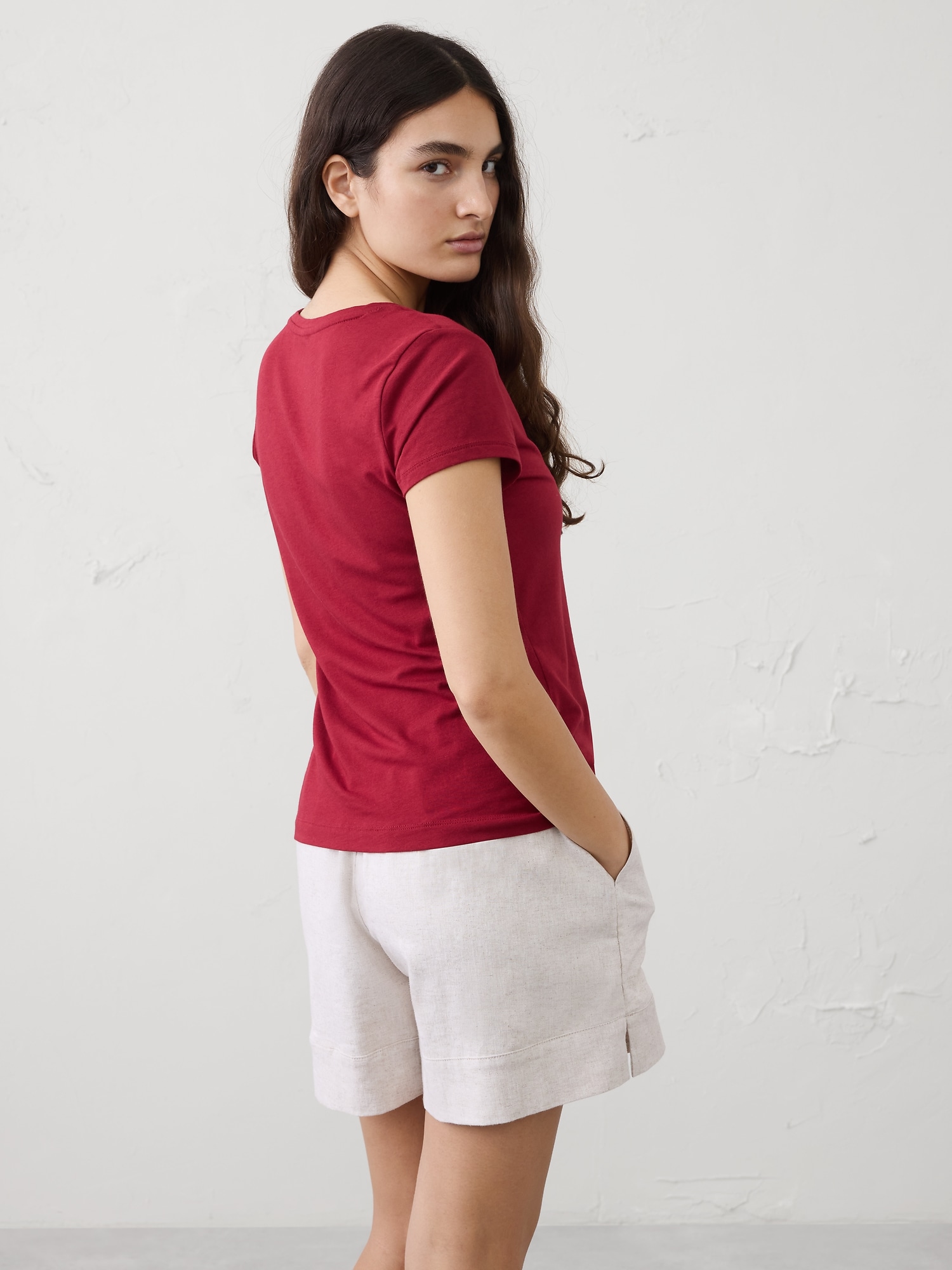 Image number 2 showing, Timeless V-Neck T-Shirt