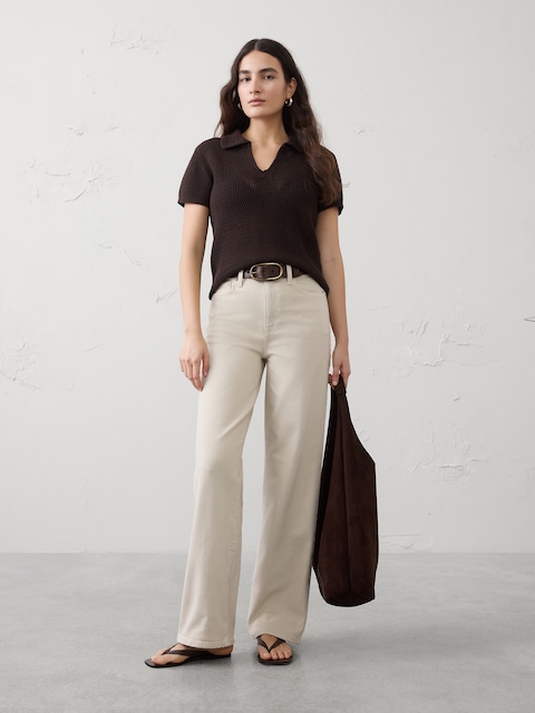 Straight High-Rise Jean