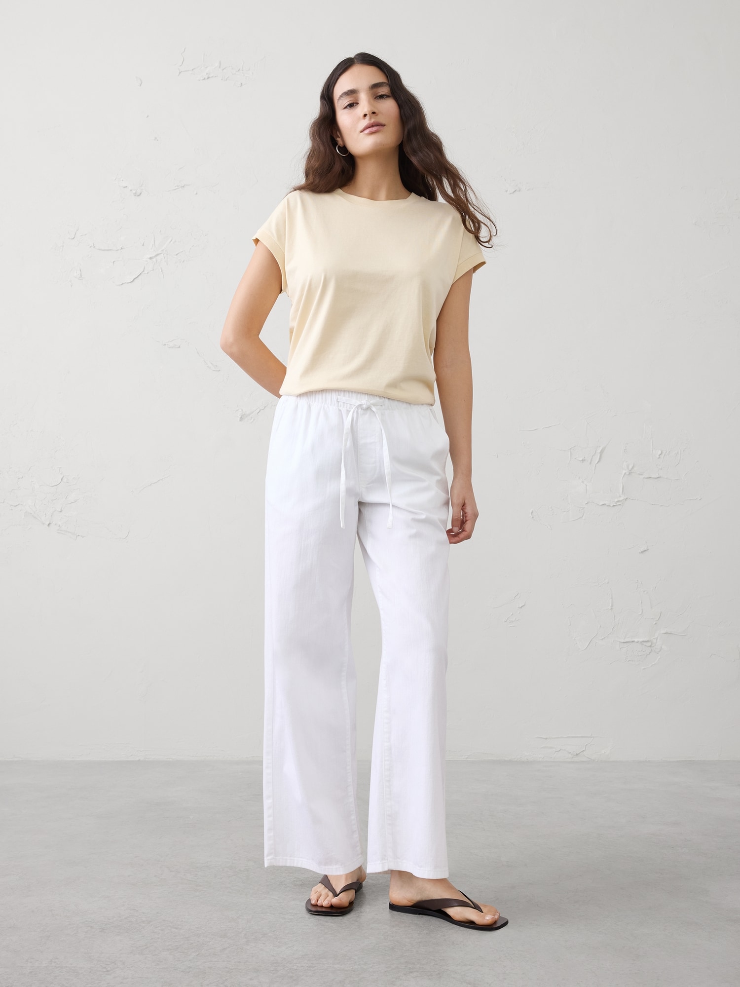 Image number 1 showing, Premium Cotton Boxy T-Shirt