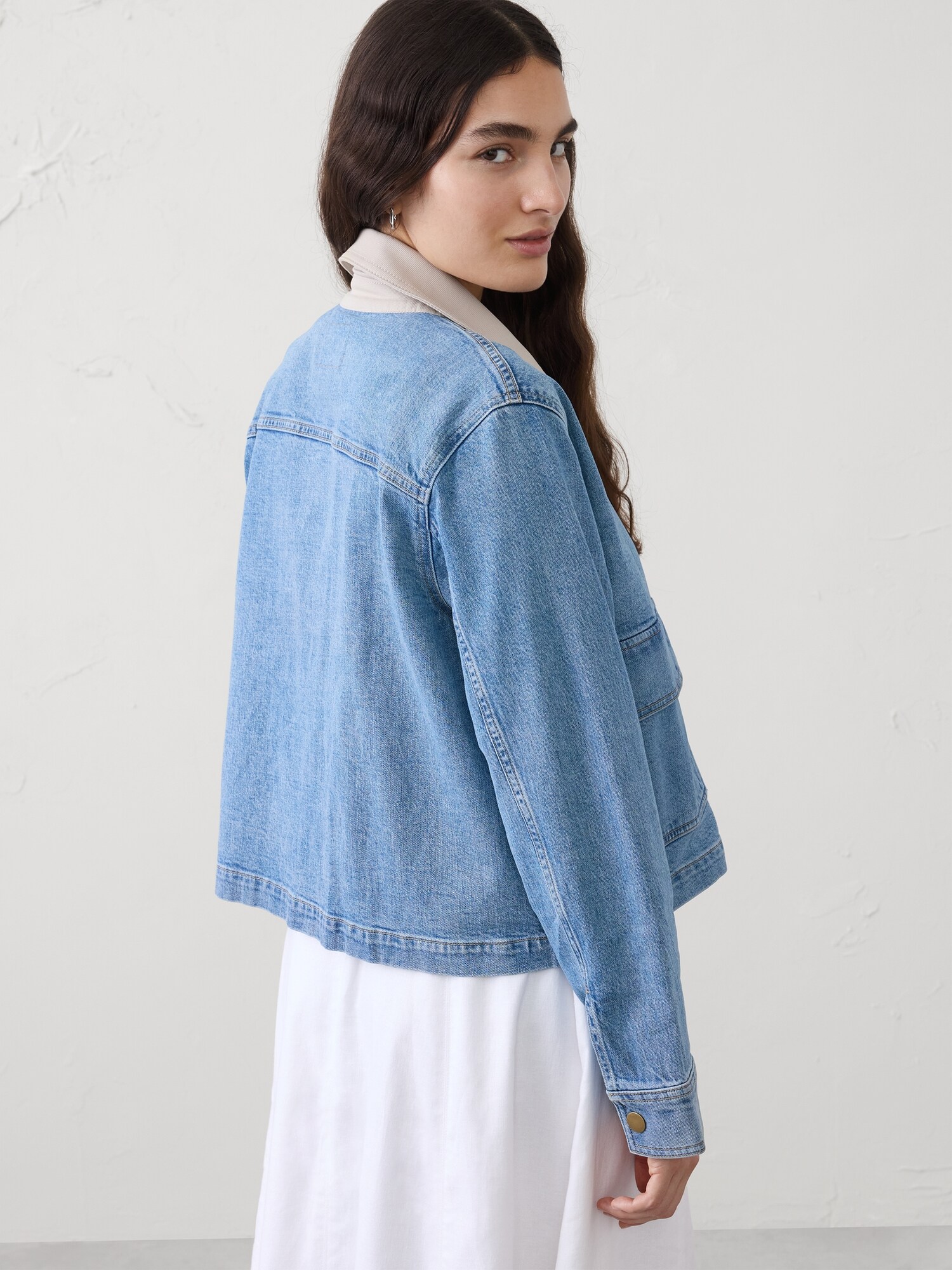 Image number 2 showing, Denim Barn Jacket
