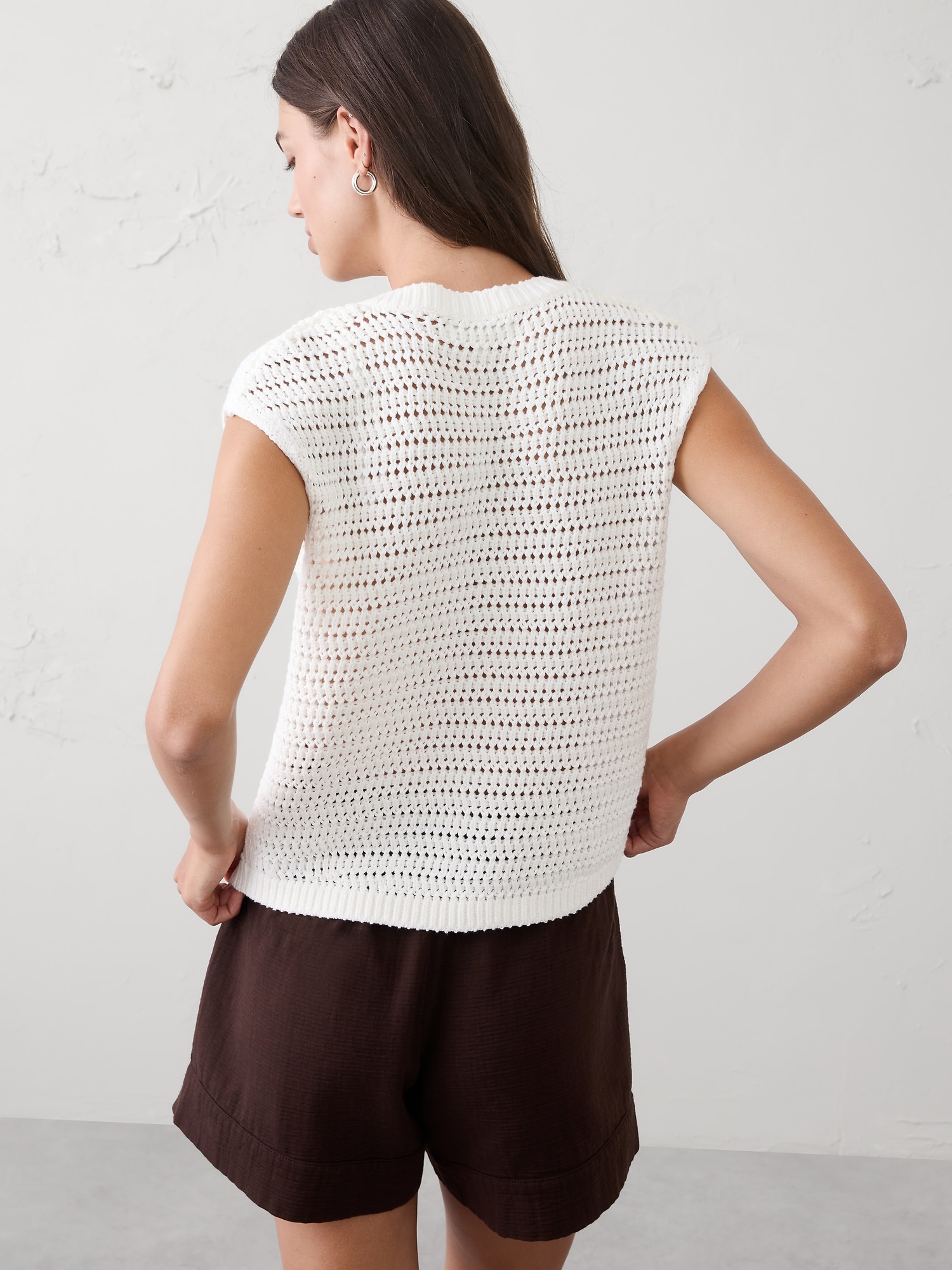 Image number 2 showing, Relaxed Textured Sweater Vest