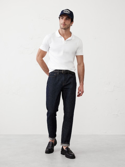 Standard-Fit Luxe Touch Polo