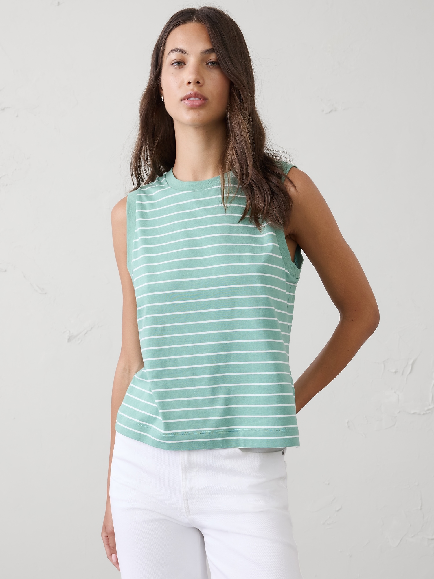 Image number 1 showing, Premium Cotton Tank