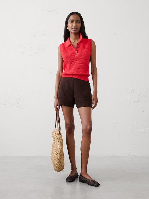 Anyday High-Rise Gauze Short
