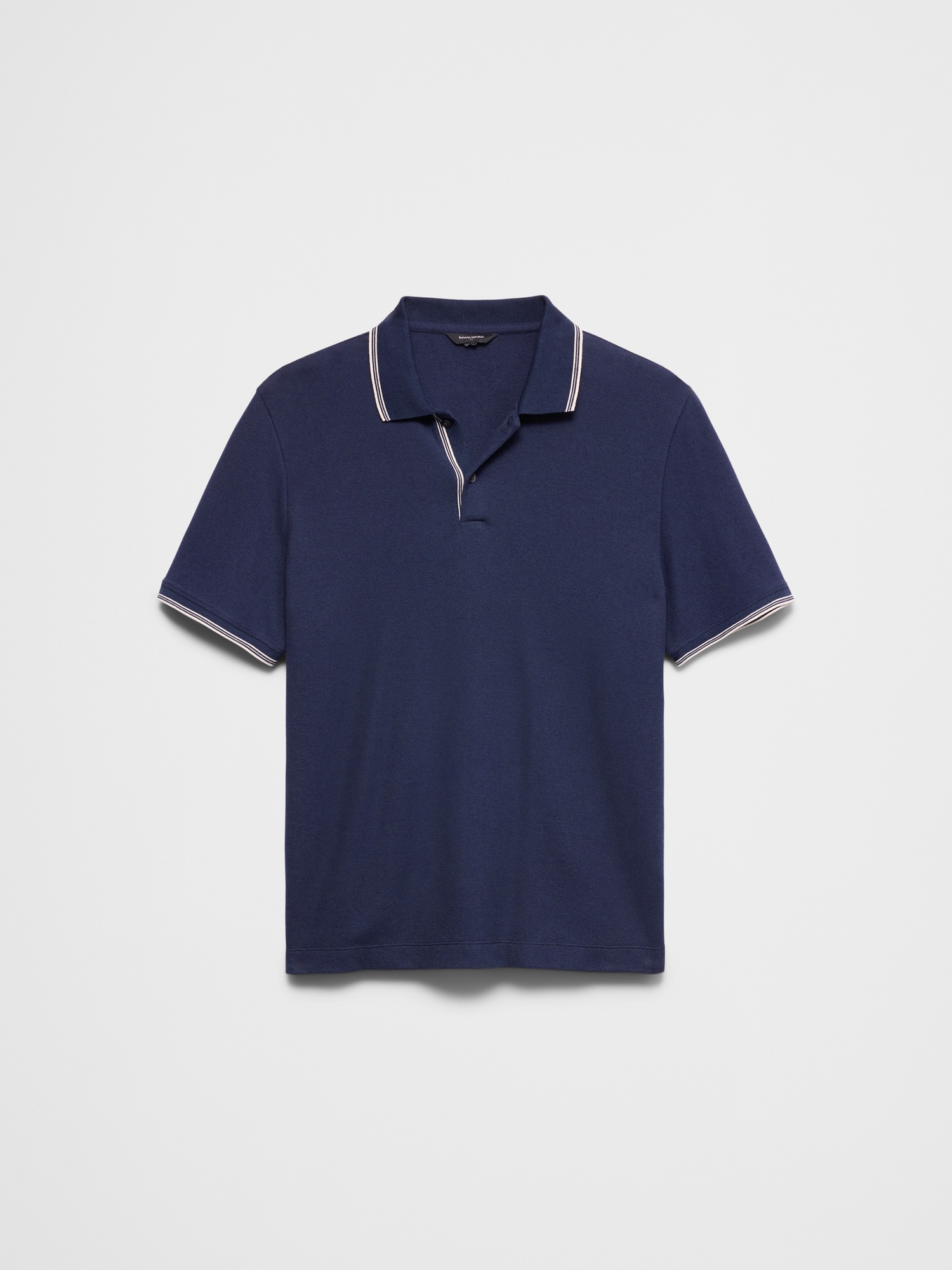 Image number 4 showing, Standard-Fit Textured Tipped Polo