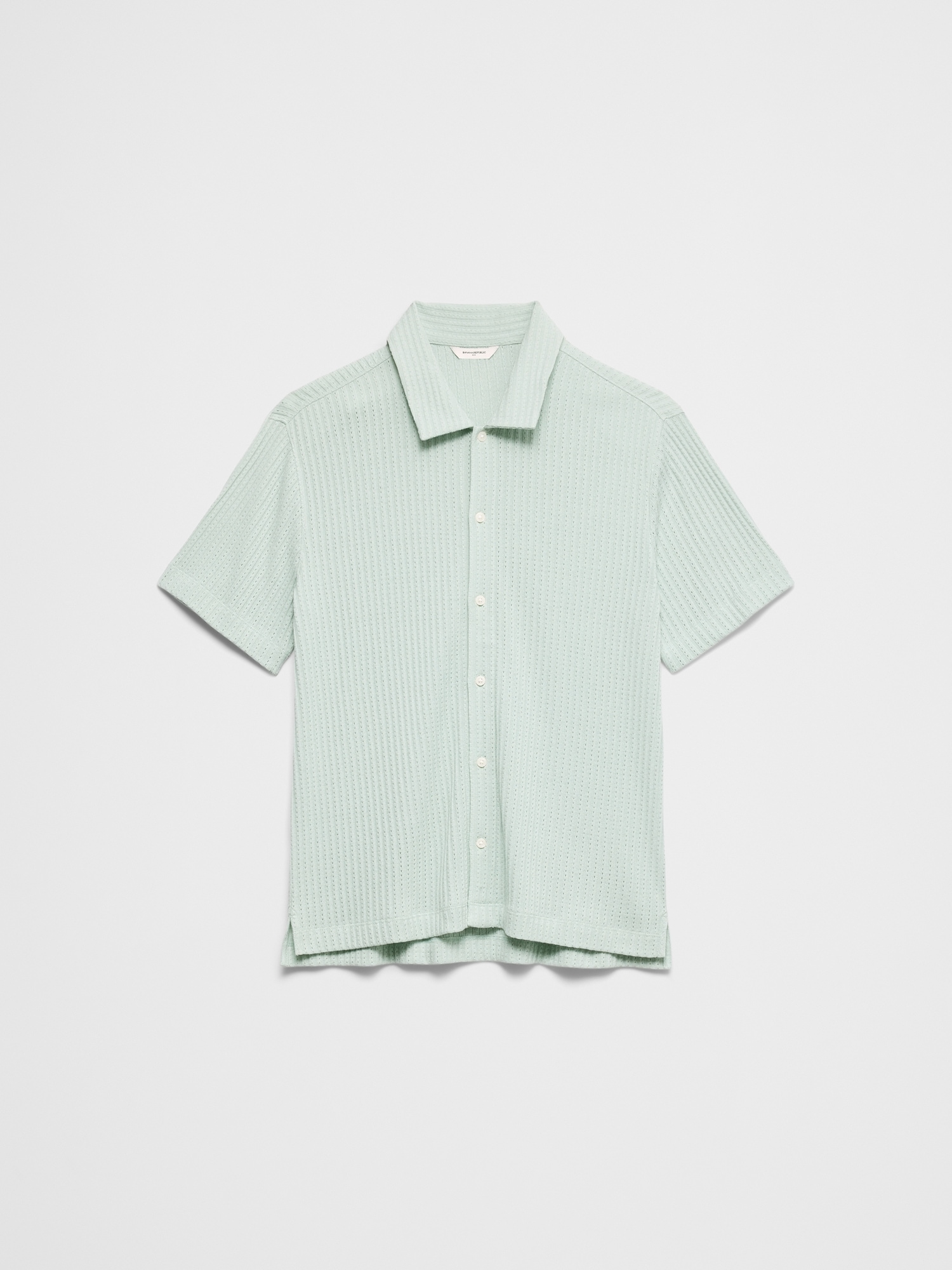 Image number 4 showing, Standard-Fit Pointelle Button-Down Polo