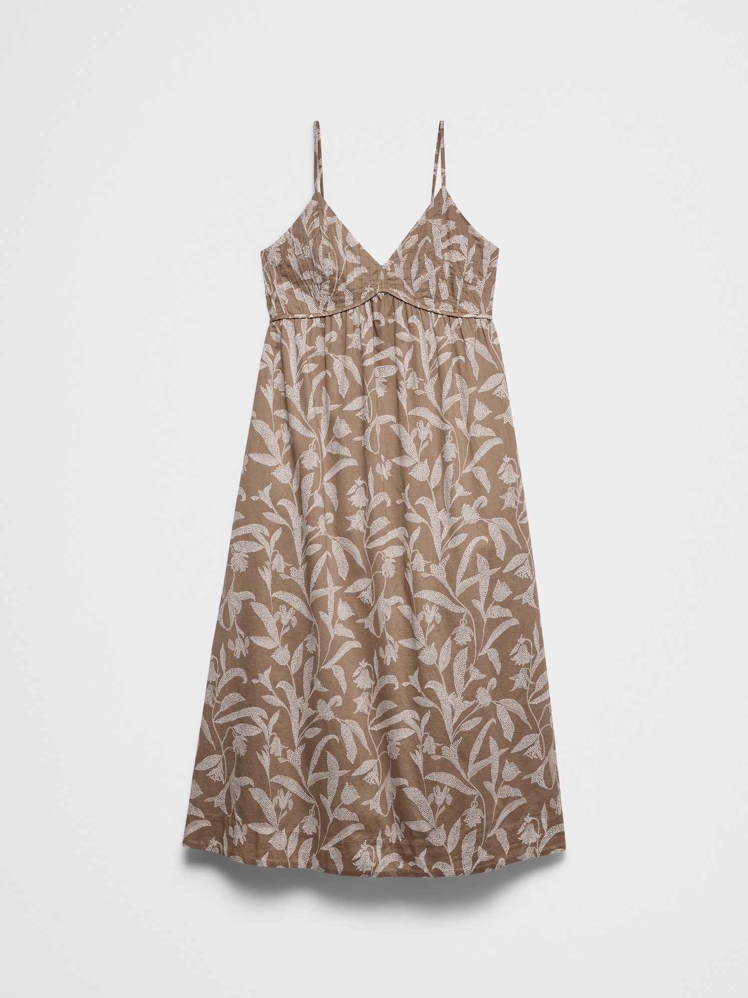 Image number 4 showing, Pleated Voile Long Midi Dress