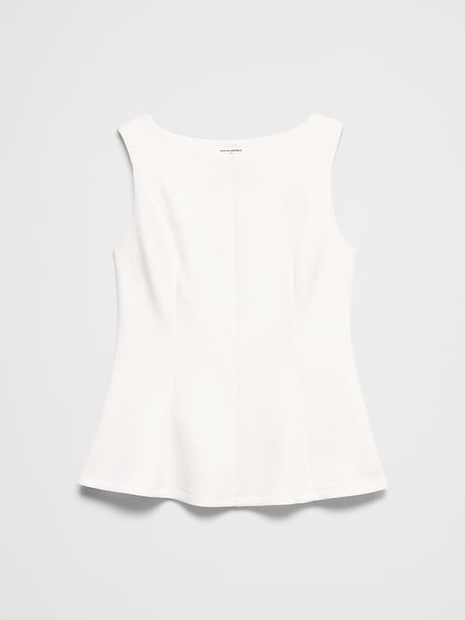 Soft Touch Peplum-Hem Top | Banana Republic Factory