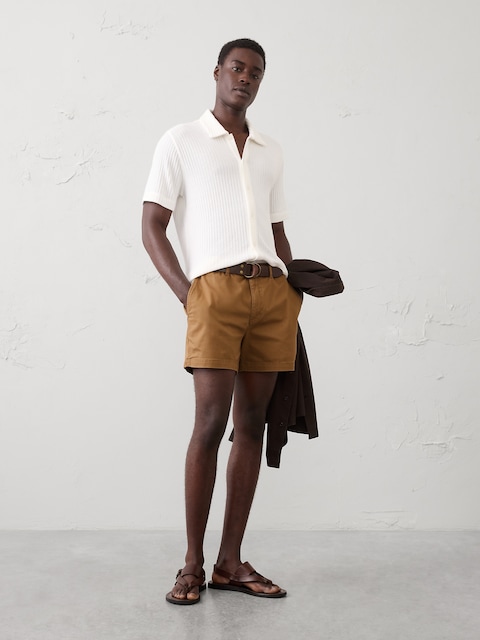 Slim-Fit 5" Summerweight Chino Short