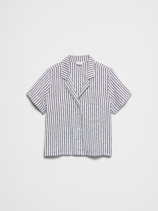 Linen-Blend Shirt | Banana Republic Factory