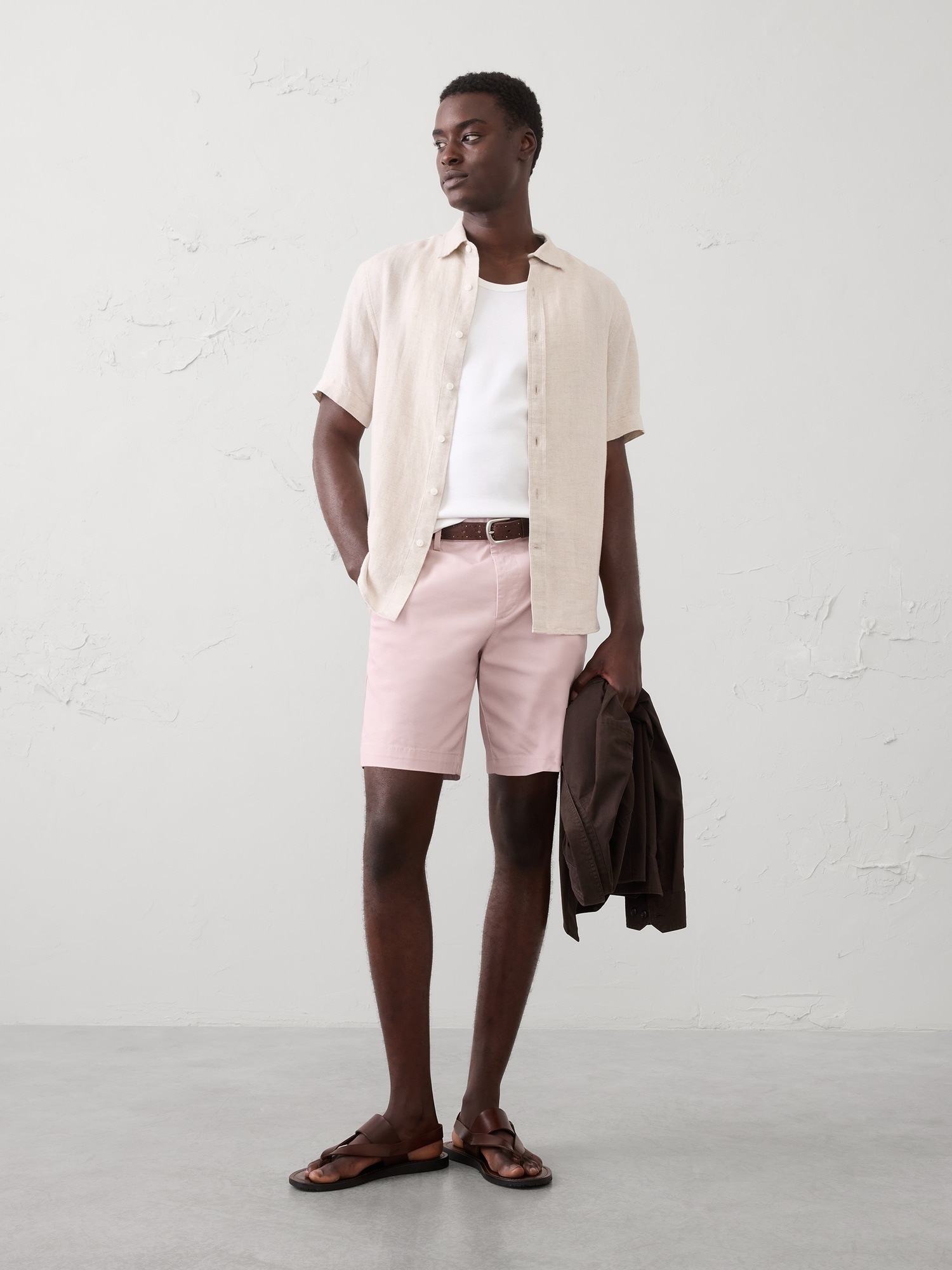 Image number 1 showing, Slim-Fit 7" Lived-In Short
