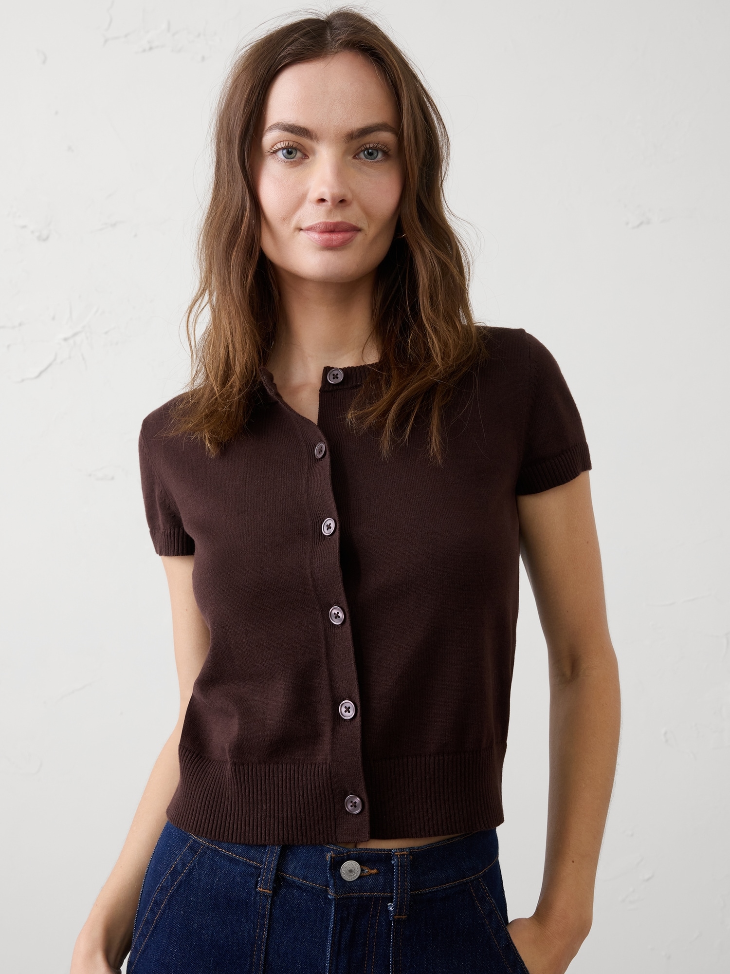 Image number 3 showing, Cotton Cardigan