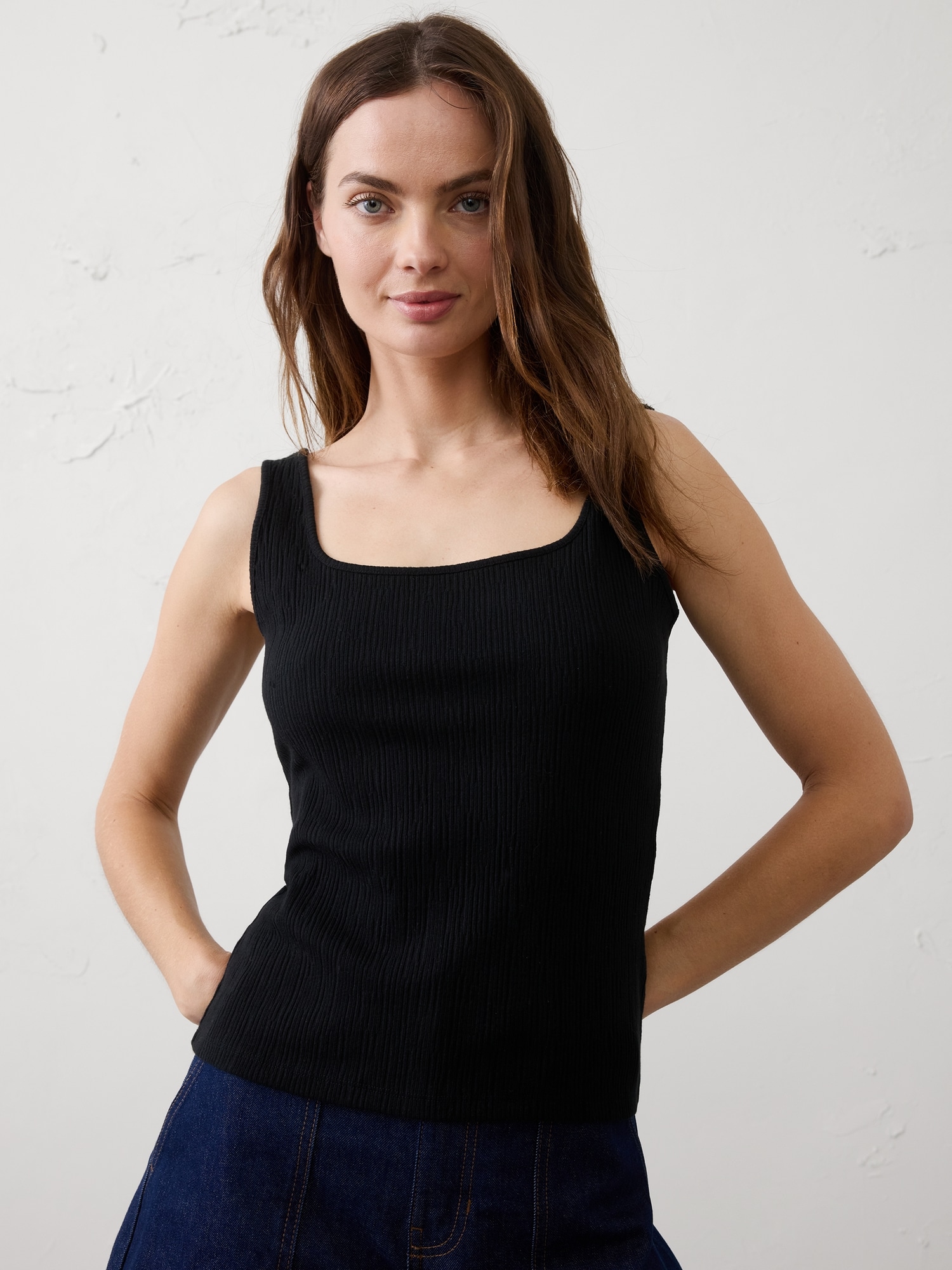 Image number 3 showing, Variegated Ribbed Tank